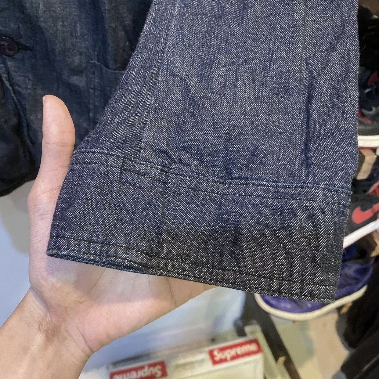 Neighborhood Neighborhood Denim Jacket Coverall Indigo Vintage Pre-Owned Size US M / EU 48-50 / 2 - 7 Thumbnail