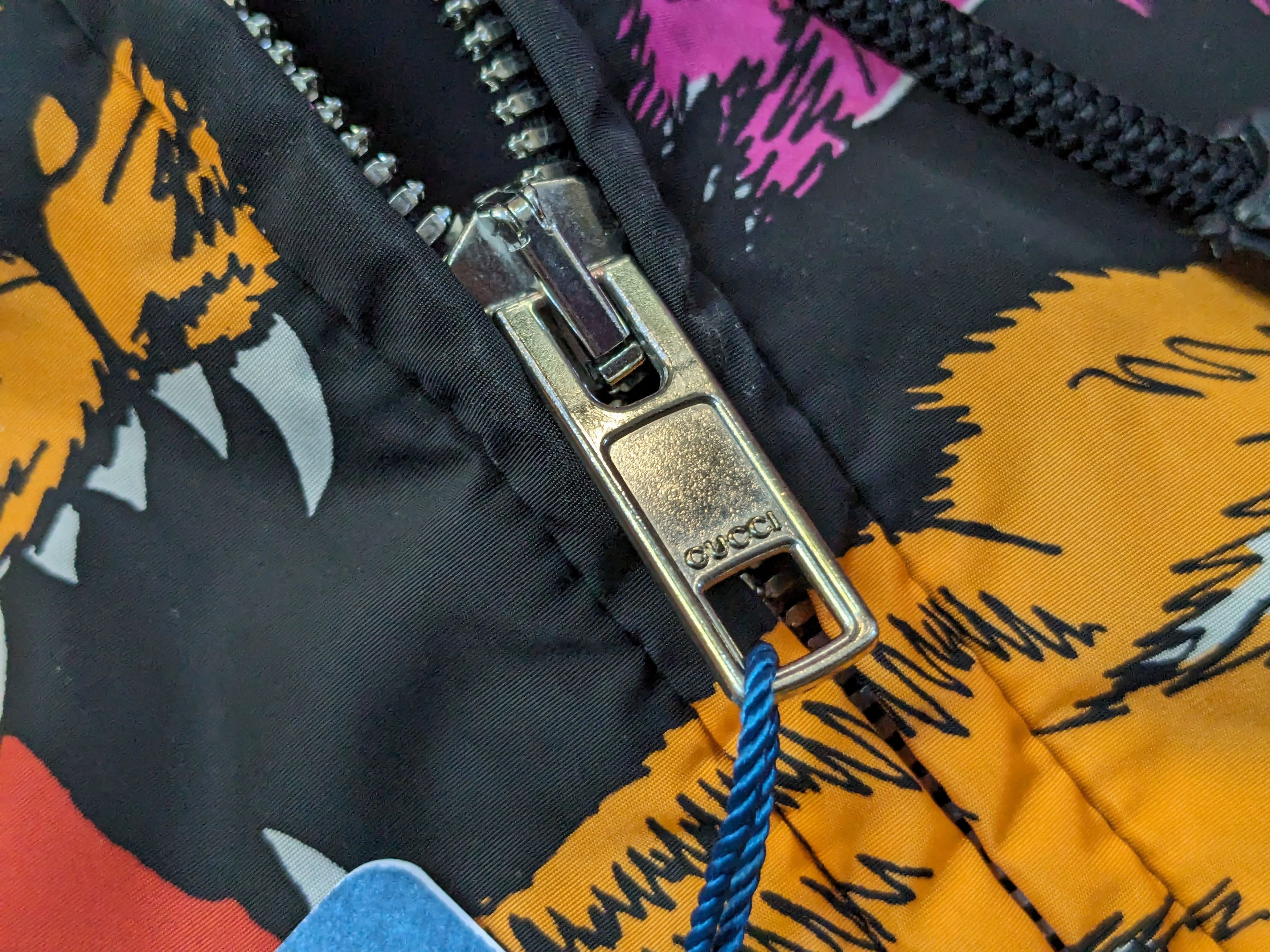 Gucci Gucci Rainbow Panther Face Jacket 36 Zip Up Windbreaker Size US S / EU 44-46 / 1 - 12 Thumbnail