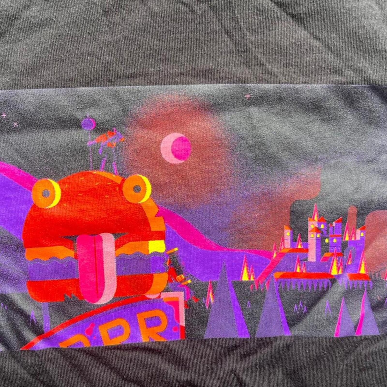Other Fortnite Durr Burger Night Graphic T-Shirt Size US XXS / EU 40 - 2 Thumbnail
