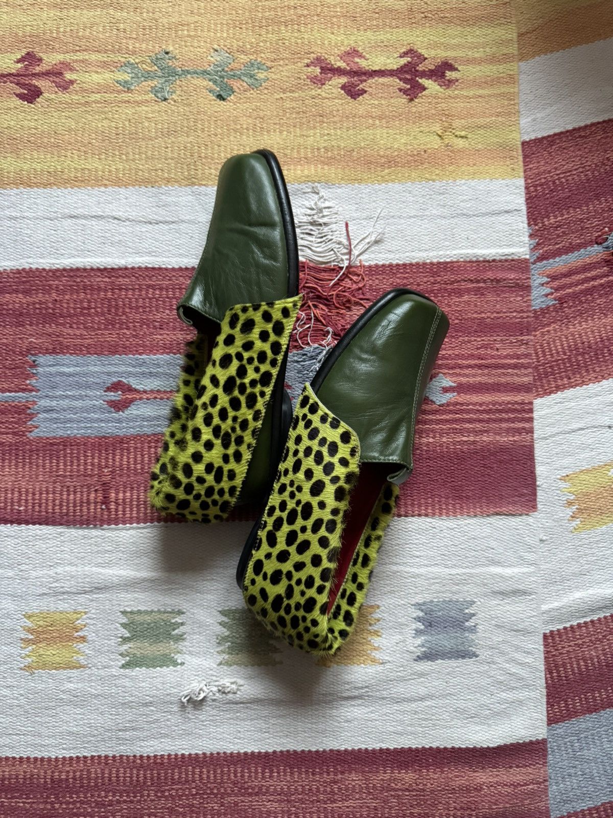Genuine Leather Vintage Zurkinden Chaussures y2k Low Genuine Leather Shoes Size US 10 / IT 40 - 3 Thumbnail