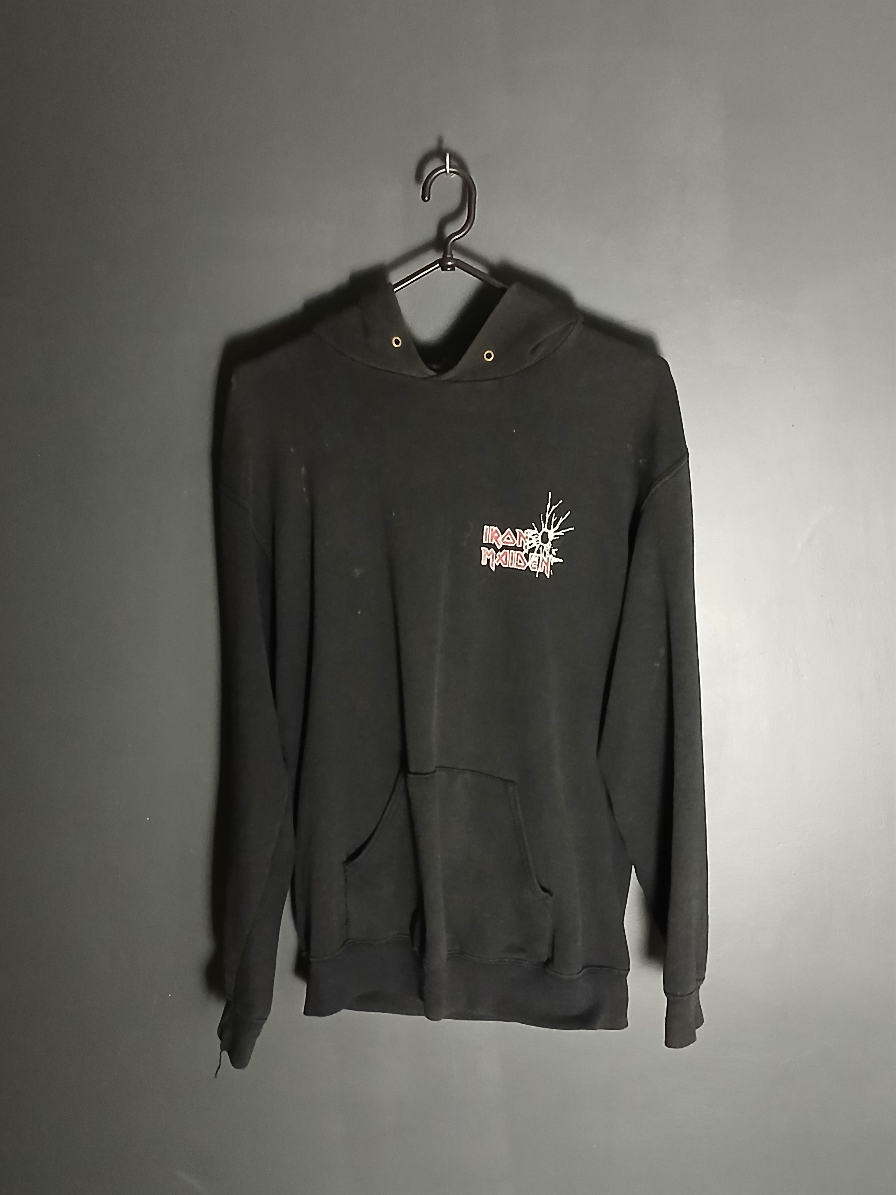 Band Tees × Iron Maiden × Vintage Vintage 2003 Iron Maiden Hoodie Size US XL / EU 56 / 4 - 2 Thumbnail