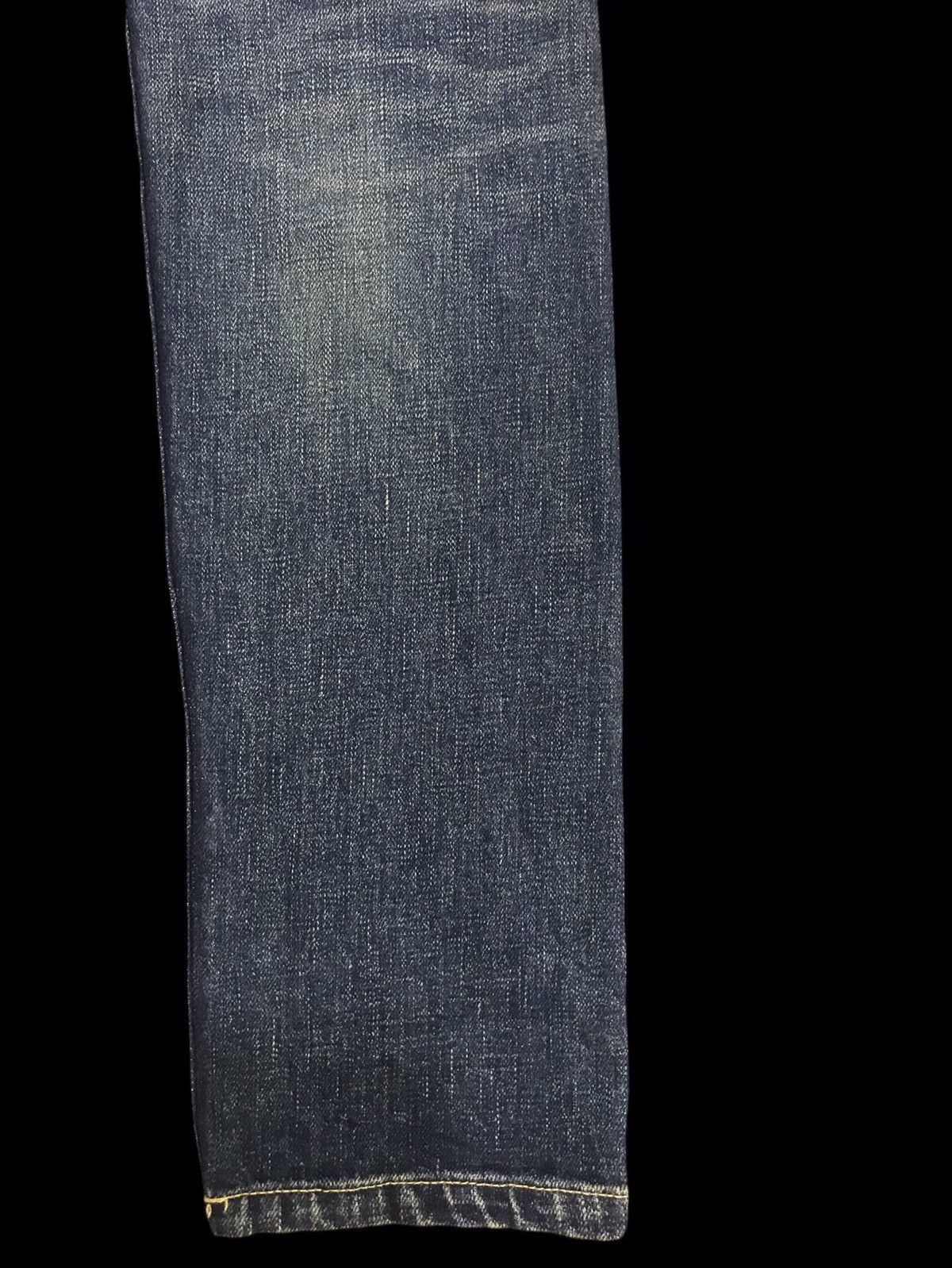 Japanese Brand 💥BIKER DENIM💥14Oz 666 SLIM SELVEDGE BIKER DENIM F329 Size US 32 / EU 48 - 15 Thumbnail