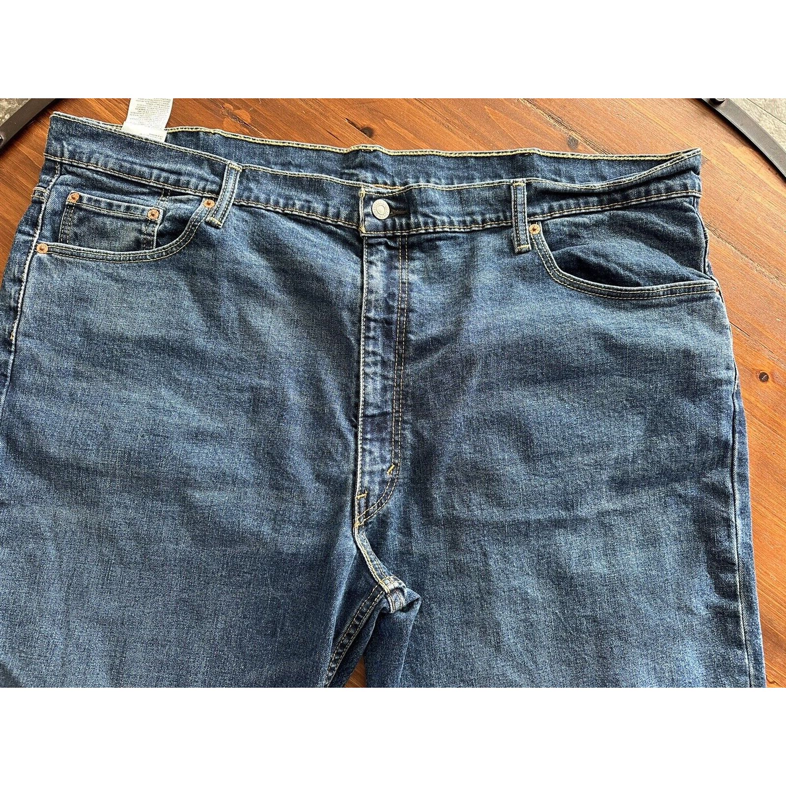 Levi's LEVIS 550 relaxed, 46X29 Dark Blue Wash, Cotton Blend 2017 Size US 44 / EU 60 - 11 Thumbnail
