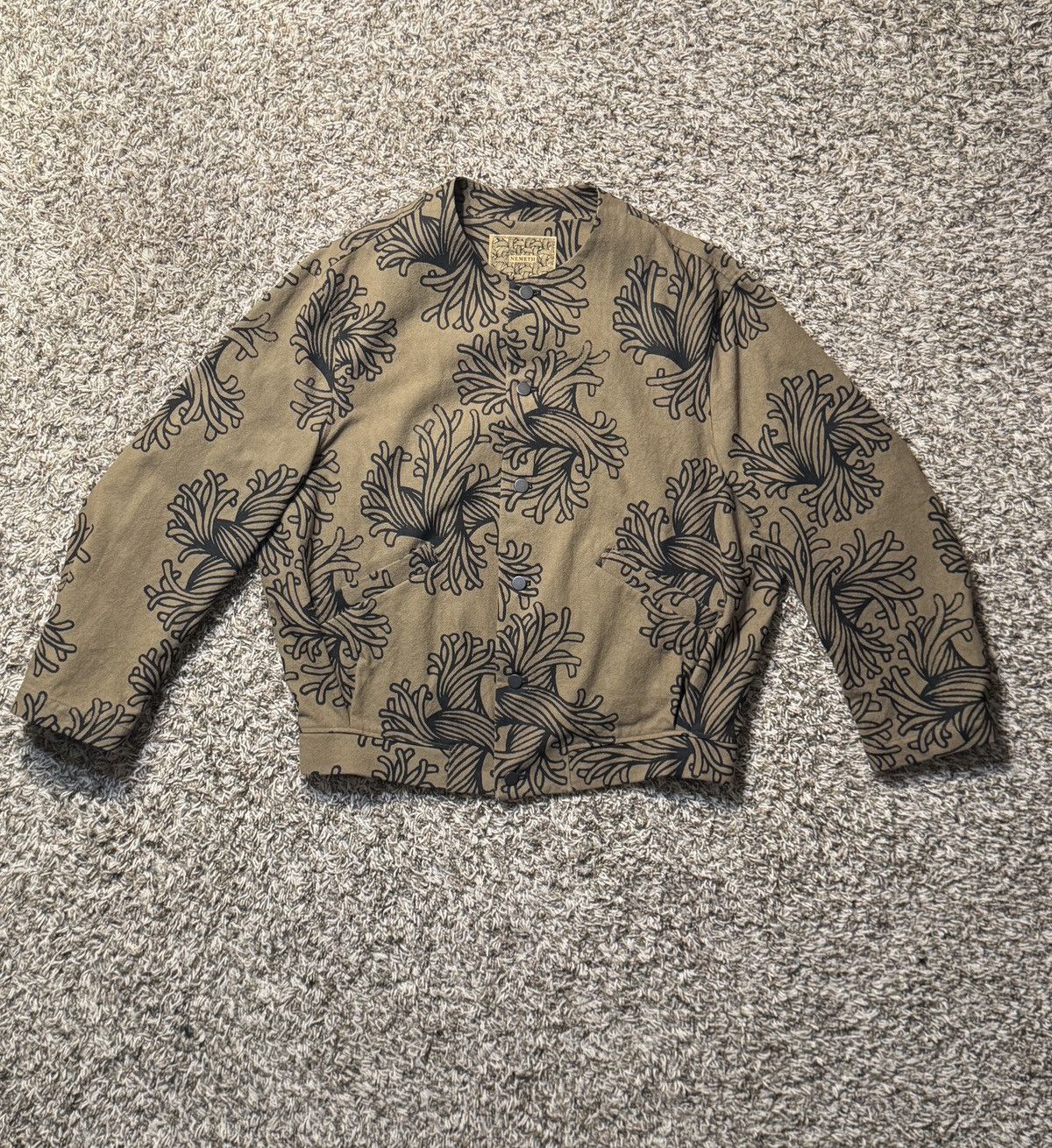 Christopher Nemeth Cotton100% Oxford Print- L Rope Print- Light Brown Size US L / EU 52-54 / 3 - 1 Thumbnail