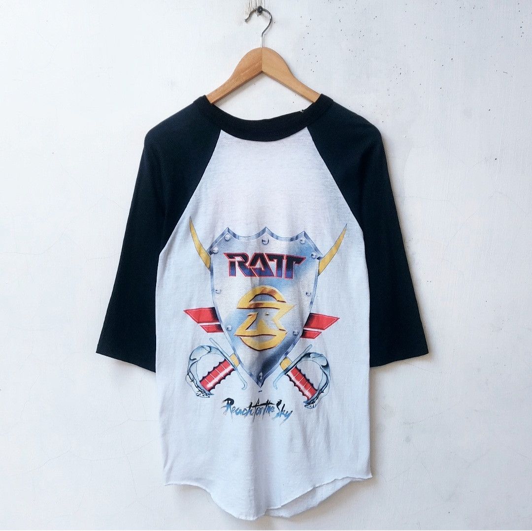 Band Tees × Vintage 🔥RARE🔥Vtg 80s RATT Reach For The Sky World Tour ...