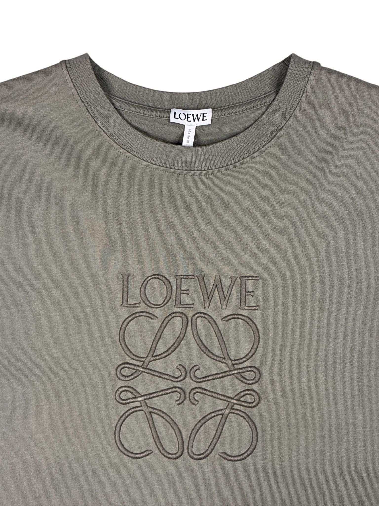 Loewe Loewe Chest Laser Cut T-Shirt Gray Size US XS / EU 42 / 0 - 2 Thumbnail