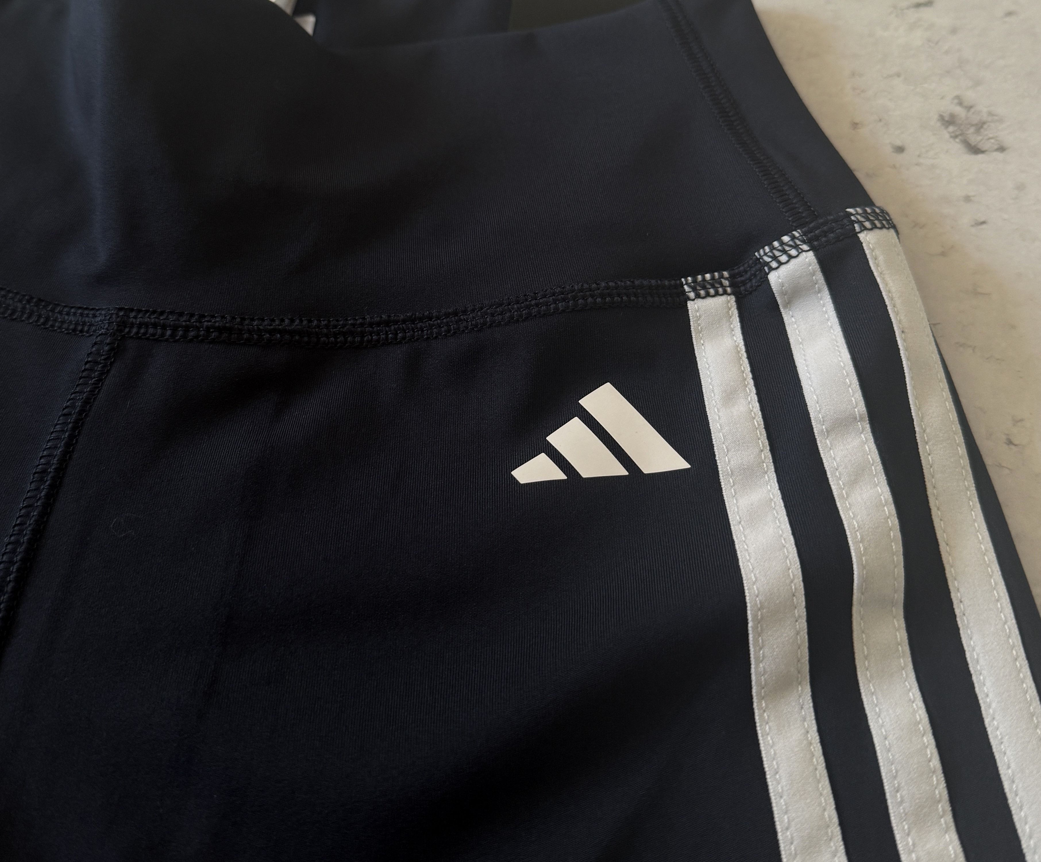 Adidas Adidas Training Essentials 3-Stripes High Waist Thighs XS Size 26" / US 2 / IT 38 - 6 Thumbnail
