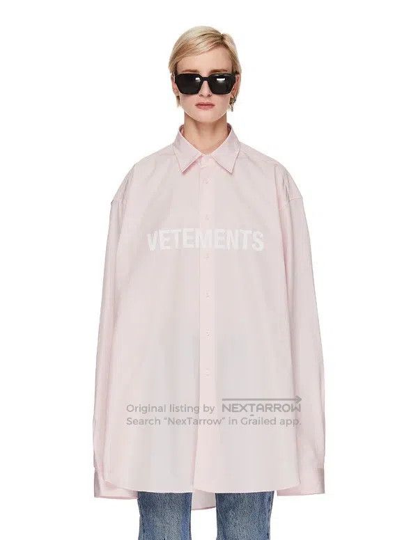Vetements Vetements Loose Fit Pink Blouse Size US XS / EU 42 / 0 - 5 Thumbnail