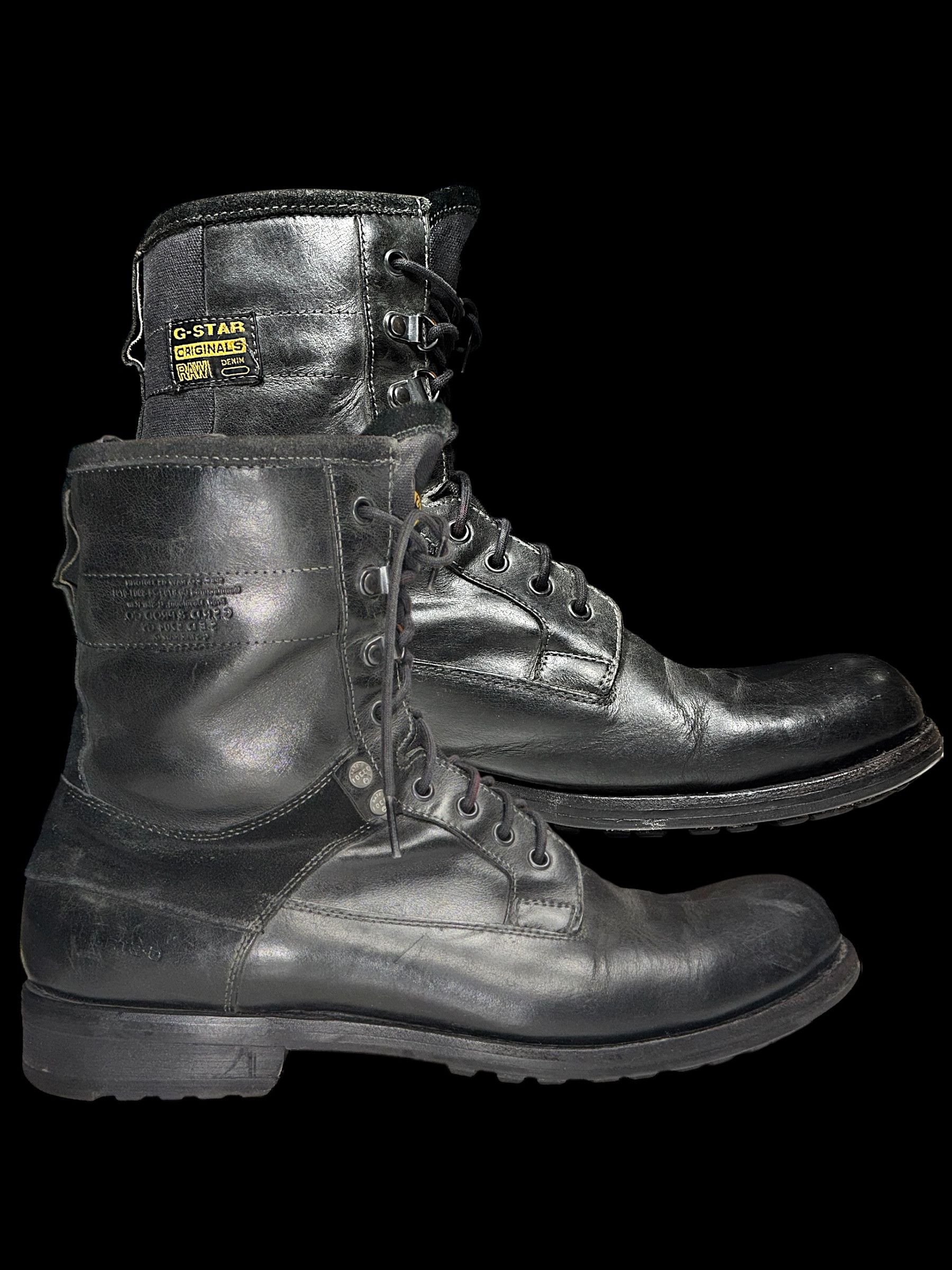 G-Star G-Star RAW Military Combat Boots Size US 13 / EU 46 - 4 Thumbnail
