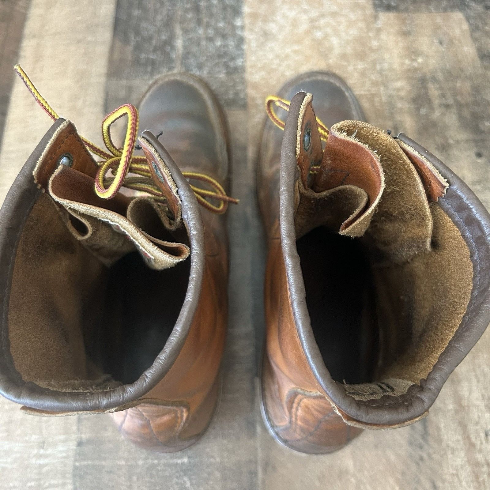Red Wing Red Wing 10877 Moc Toe Work Boots Mens 11.5 D Size US 11.5 / EU 44-45 - 5 Thumbnail