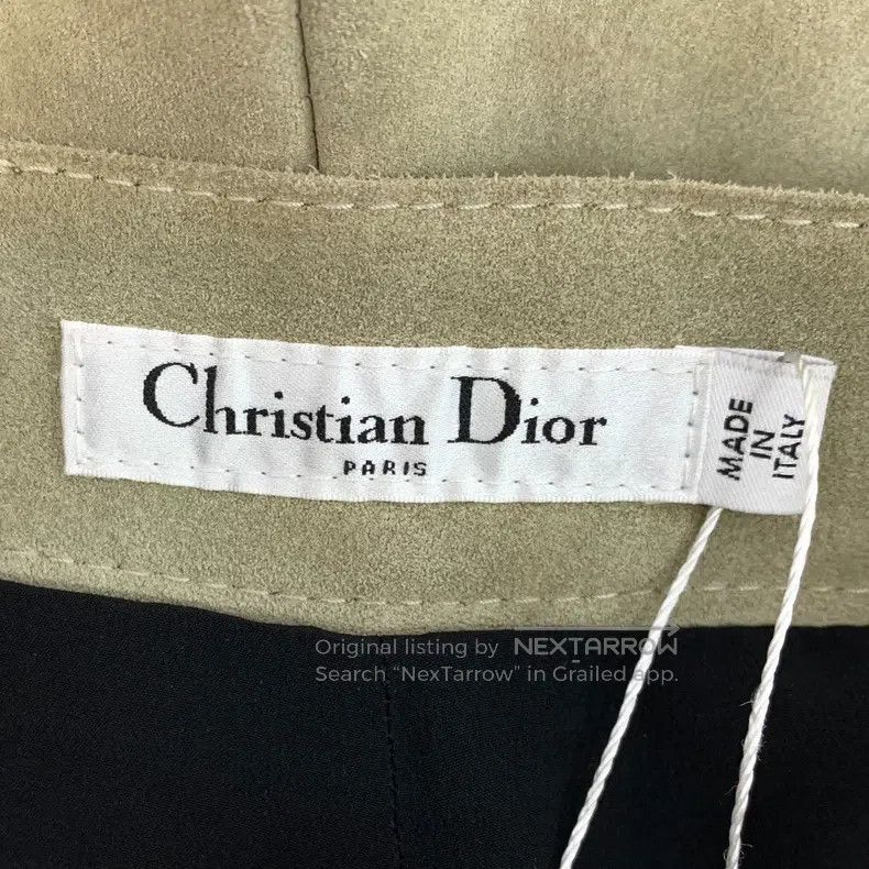 Dior Dior Brown patterned embroidered suede casual shorts Size 25" / US 0 / IT 36 - 5 Thumbnail