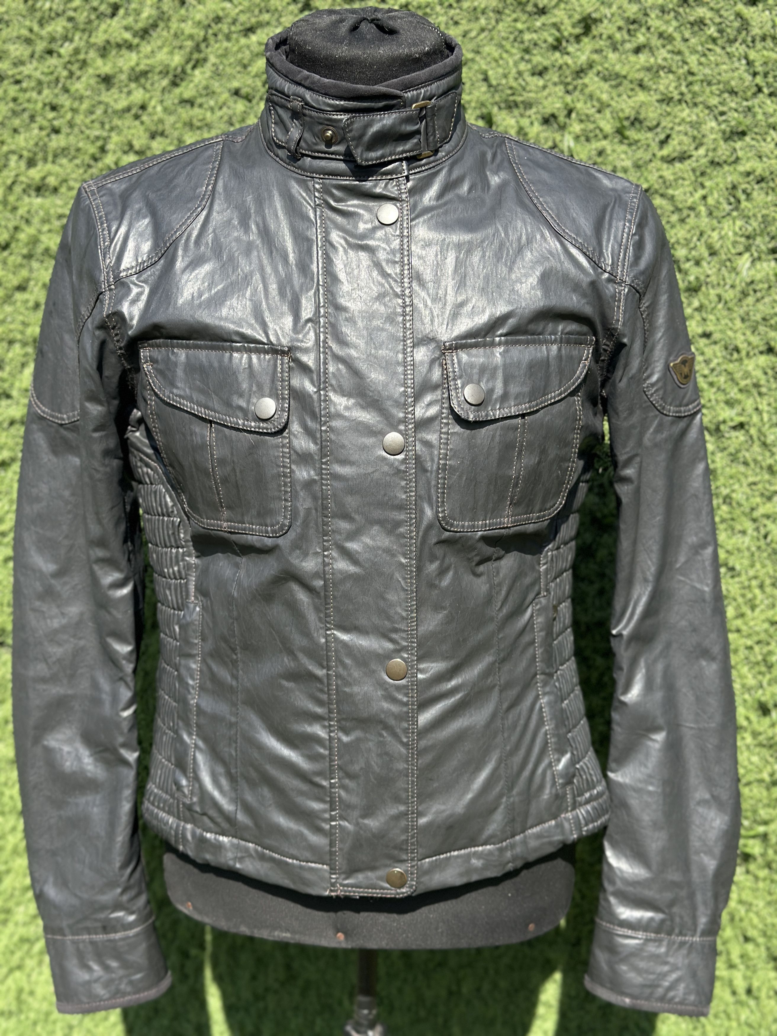 Matchless Matchless London Waxed Cotton Motorcycle Jacket Size 46 Size L / US 10 / IT 46 - 1 Thumbnail