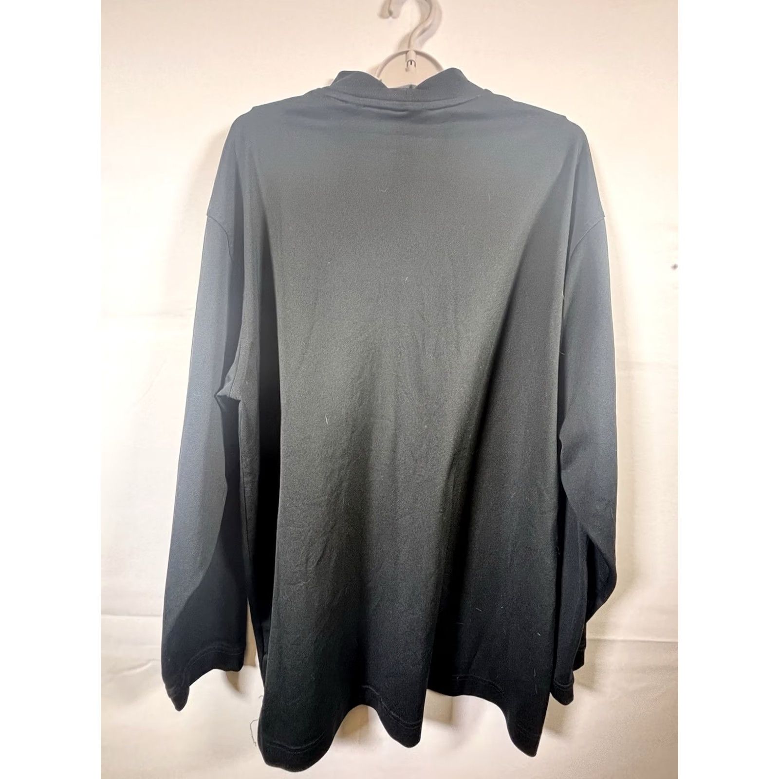 Nike Nike Golf Mock Neck Shirt - GE Energy Industrial Solutions Logo - XL - Black - Athletic Mens Shirt Size US XL / EU 56 / 4 - 8 Thumbnail