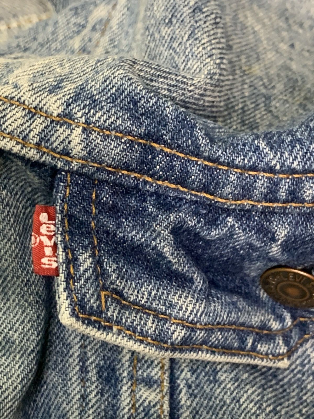 Levi's Vintage Clothing Rare Design Vintage Levi’s Trucker Jackets Size US L / EU 52-54 / 3 - 9 Thumbnail