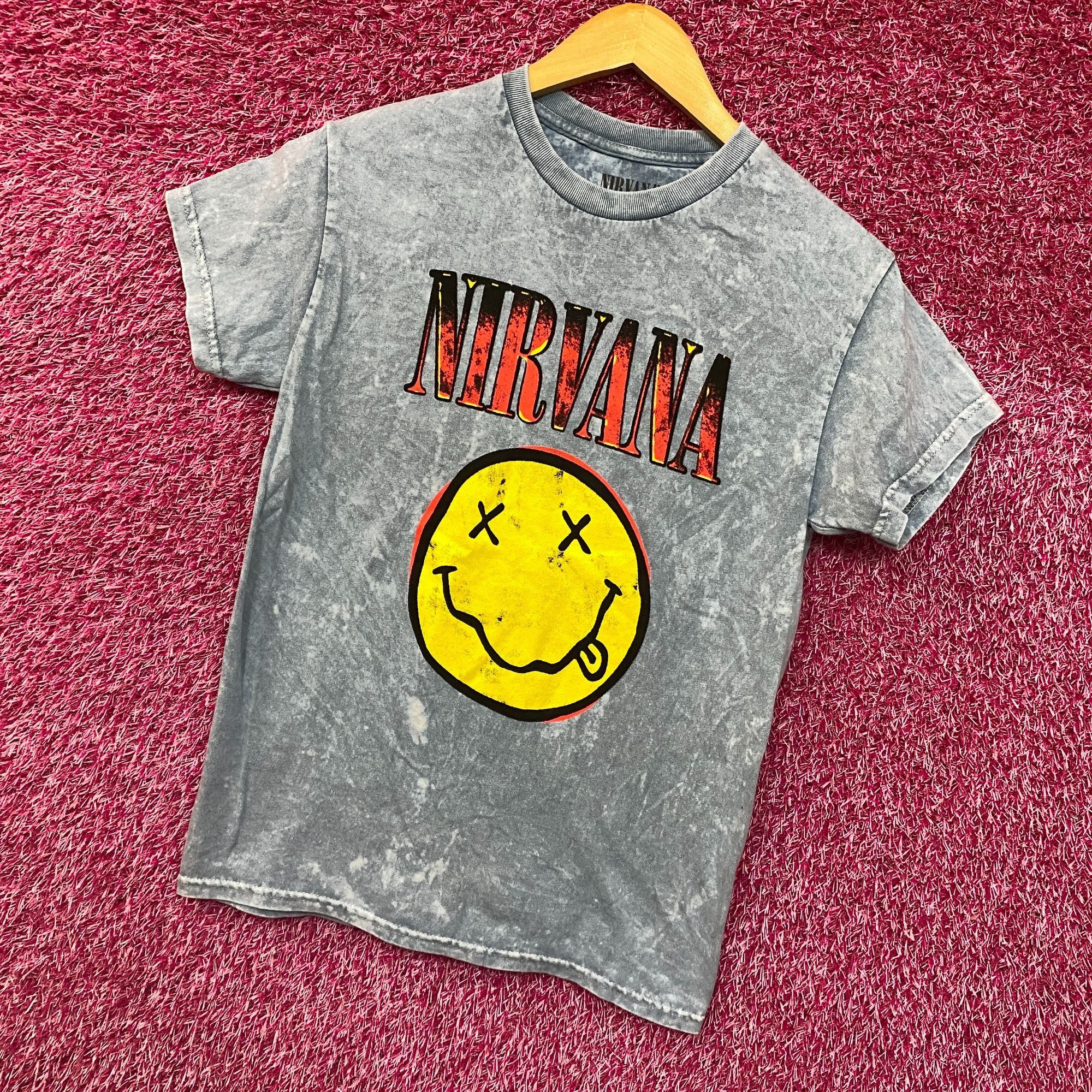 Nirvana Nirvana Nevermind Tour Dead Eye Smiley Grunge Band Tee S Size US S / EU 44-46 / 1 - 3 Thumbnail