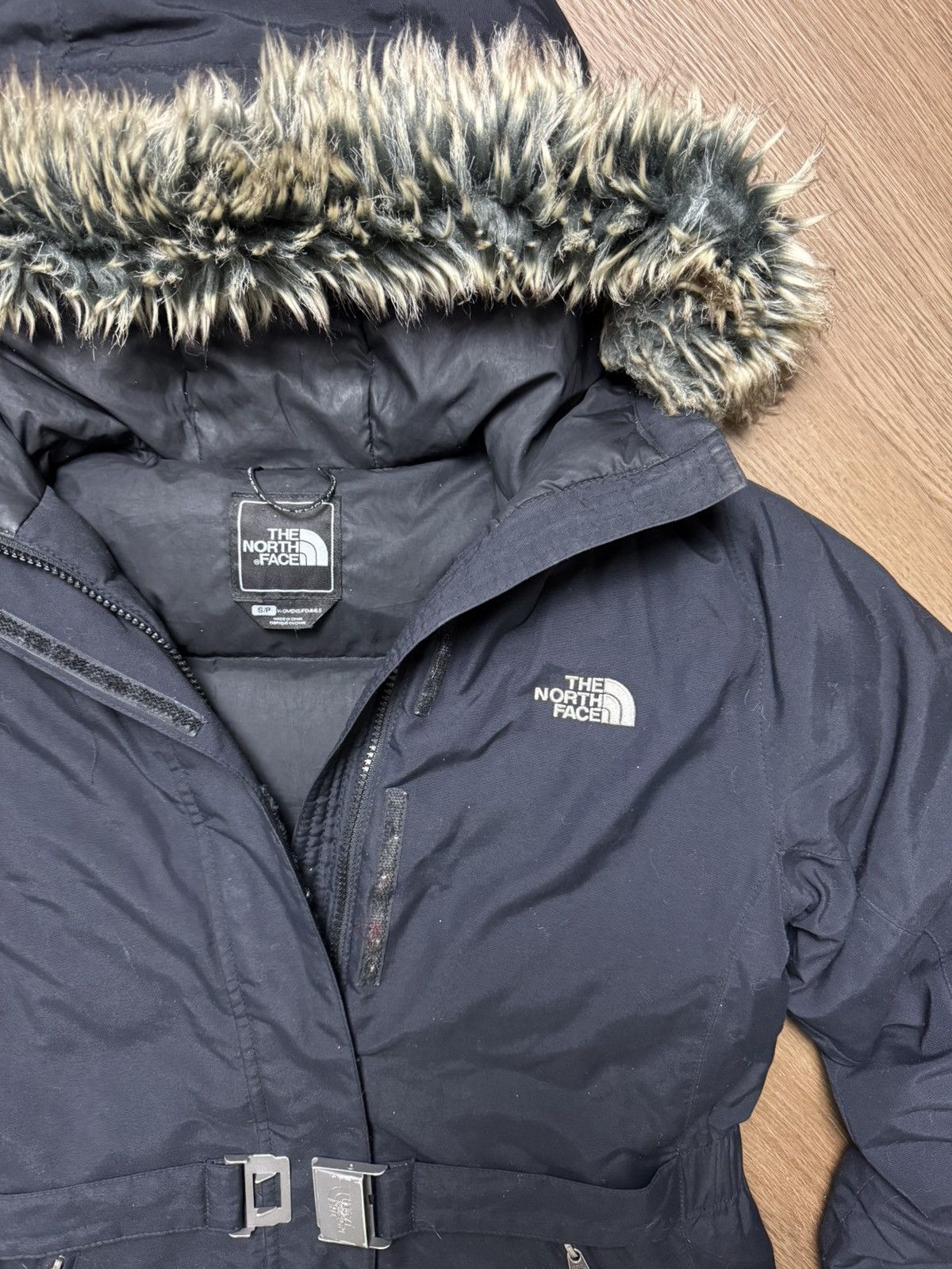 The North Face The North Face HyVent Womens Belted Down Jacket Size S Size S / US 4 / IT 40 - 3 Thumbnail