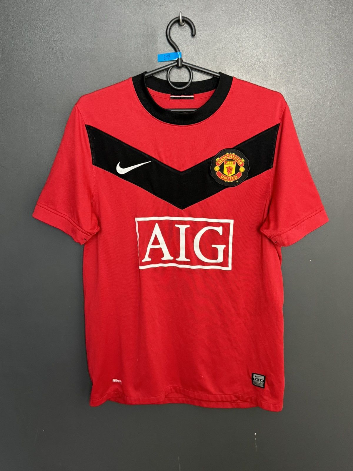 Nike Manchester United 09/10 Home Owen Football Jersey T-Shirt Size US S / EU 44-46 / 1 - 2 Thumbnail