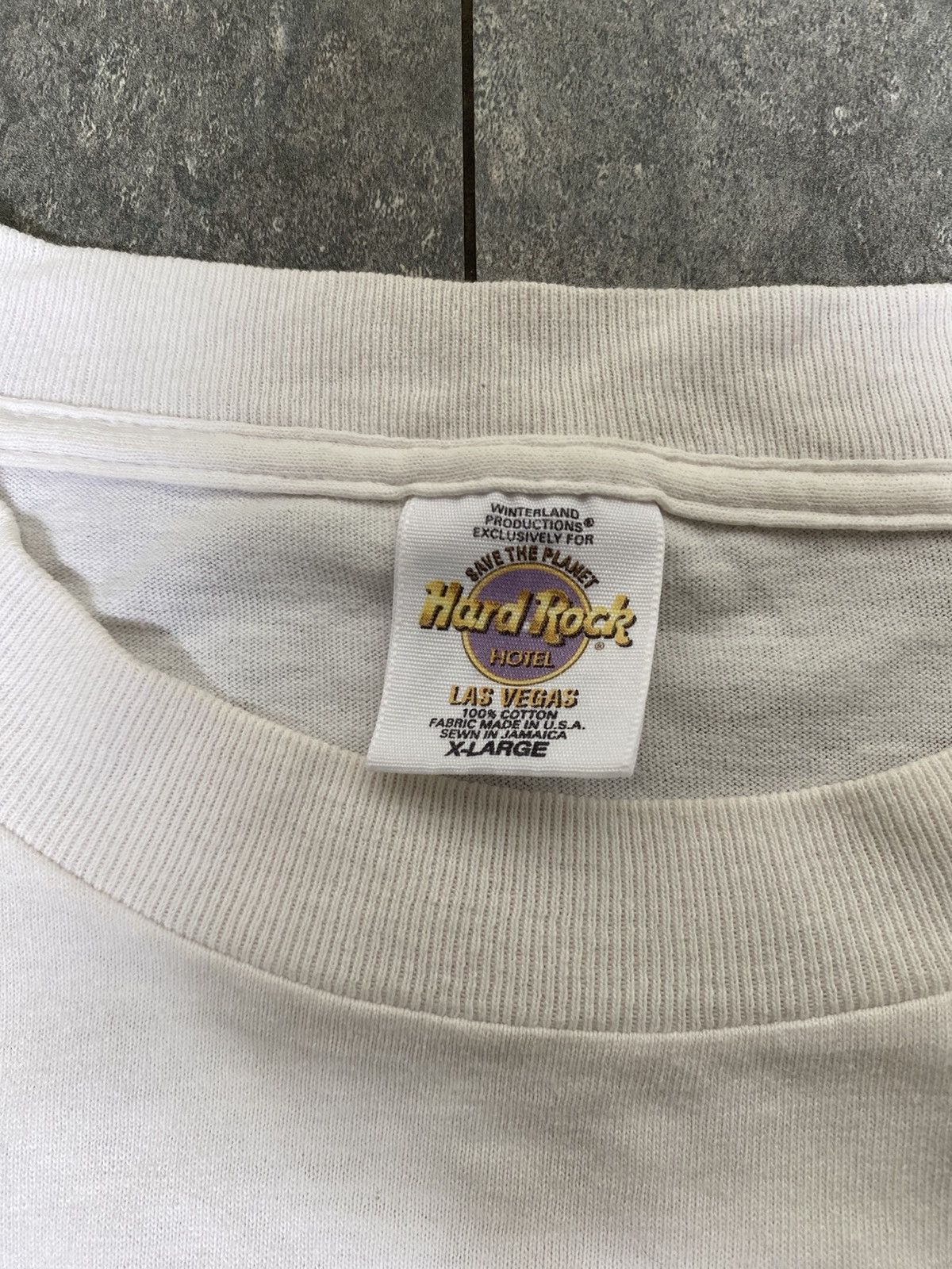 Hard Rock Cafe Vtg Hard rock Hotel Jackpot Winner Las Vegas Size US XL / EU 56 / 4 - 5 Thumbnail