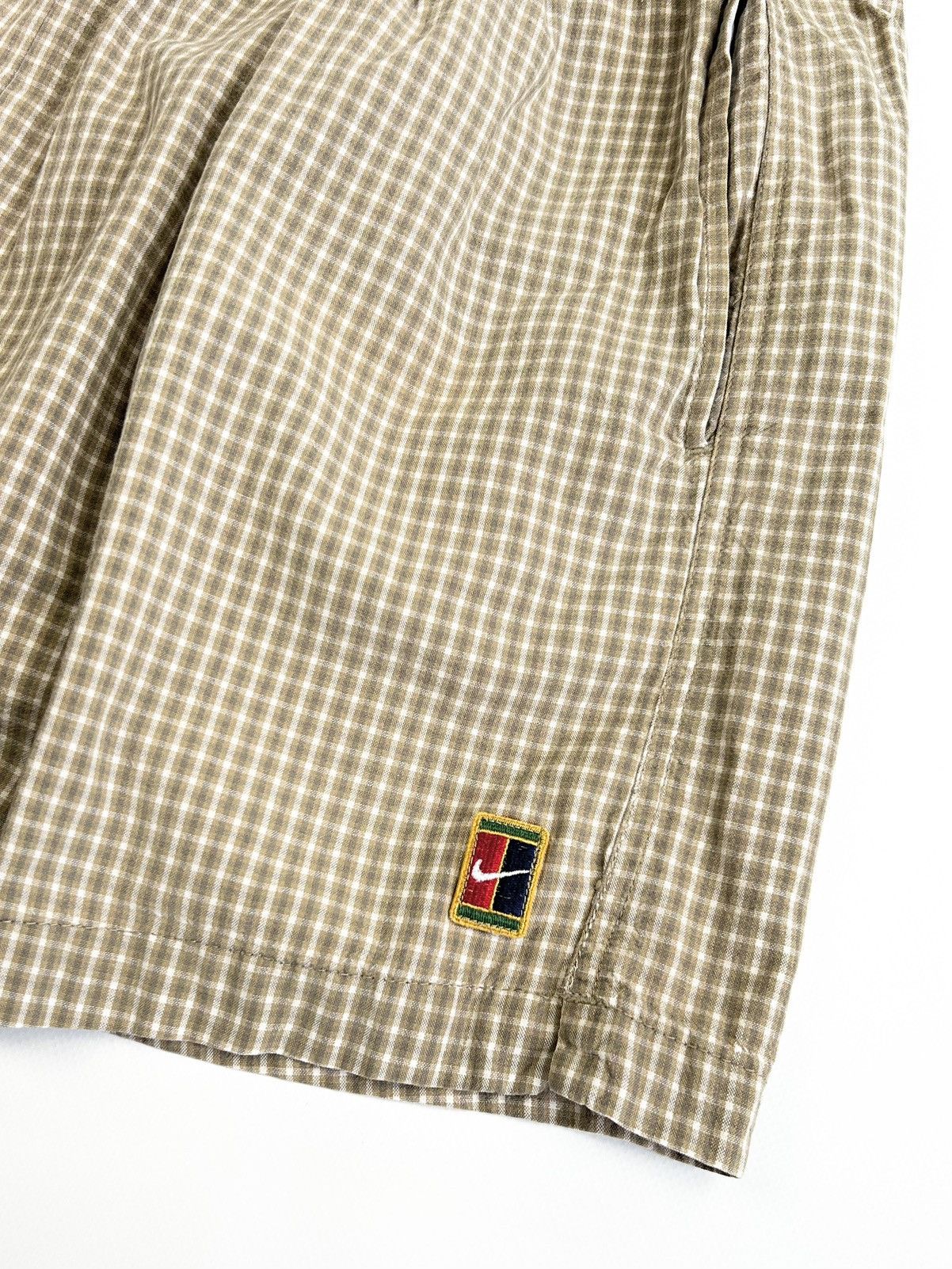 Nike × Vintage Vintage 90s Nike Court Plaid Shorts Size US 36 / EU 52 - 3 Thumbnail