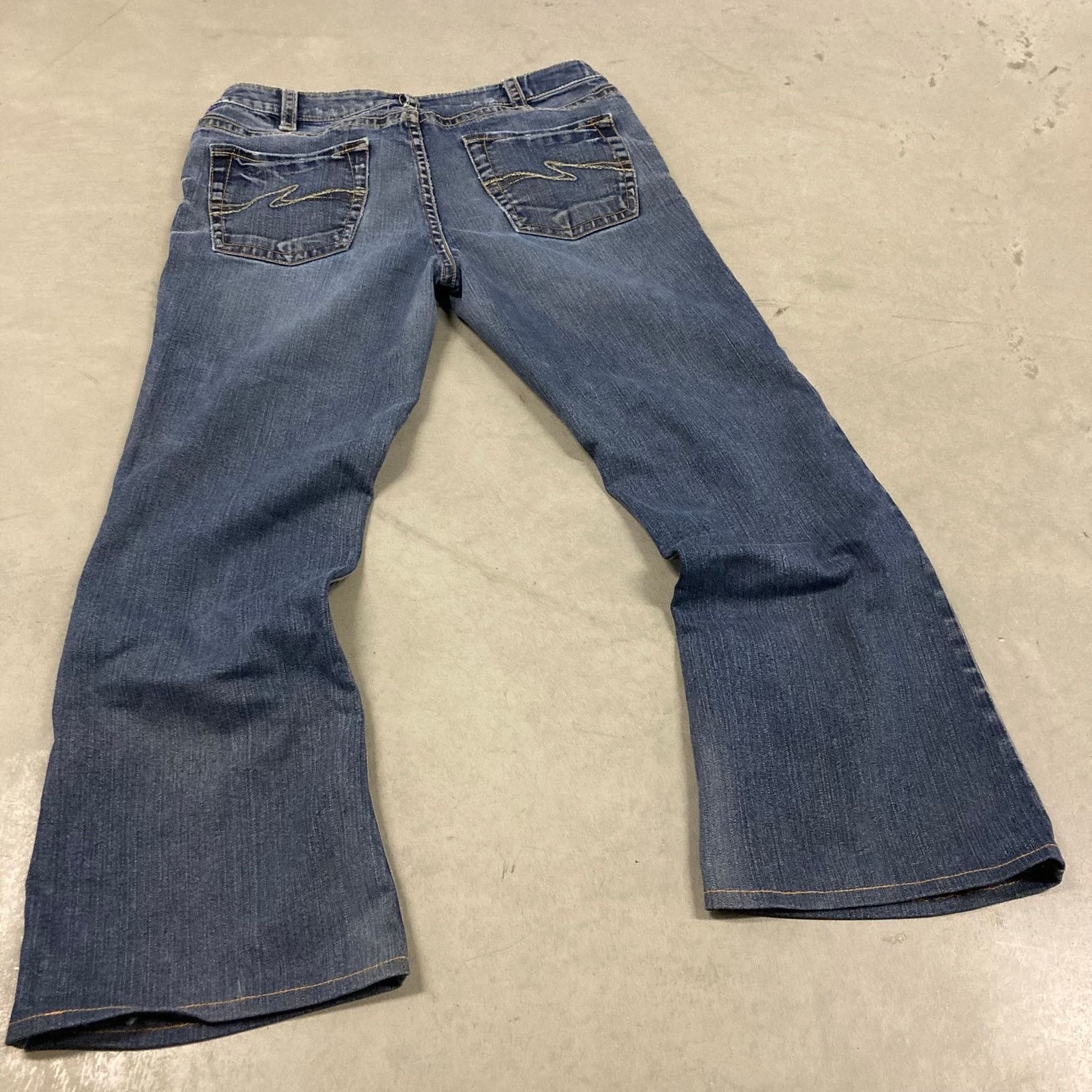 Silver Jeans Co. × Vintage y2k silver brand bootcut Jeans 34x27 Size US 34 / EU 50 - 2 Thumbnail