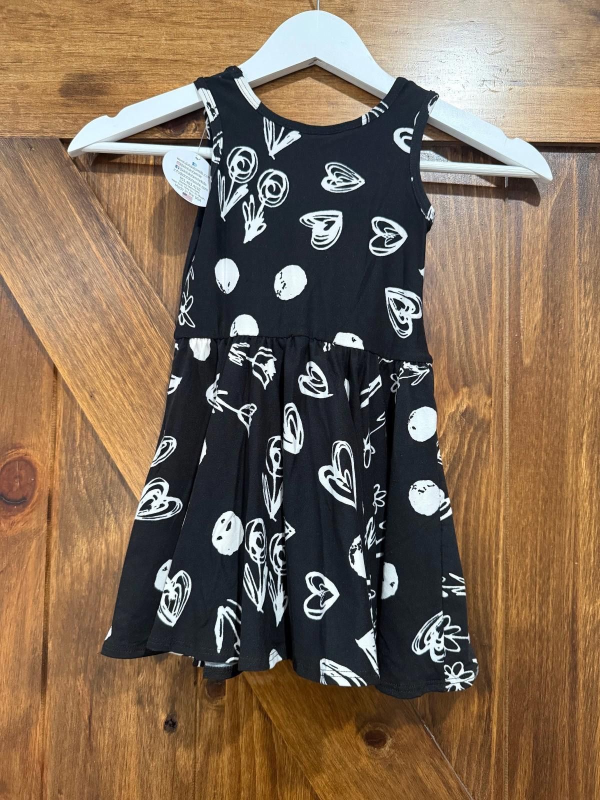 Other Dot Dot Smile Sketchbook Love Tank Dress - 2T Size ONE SIZE - 2 Thumbnail