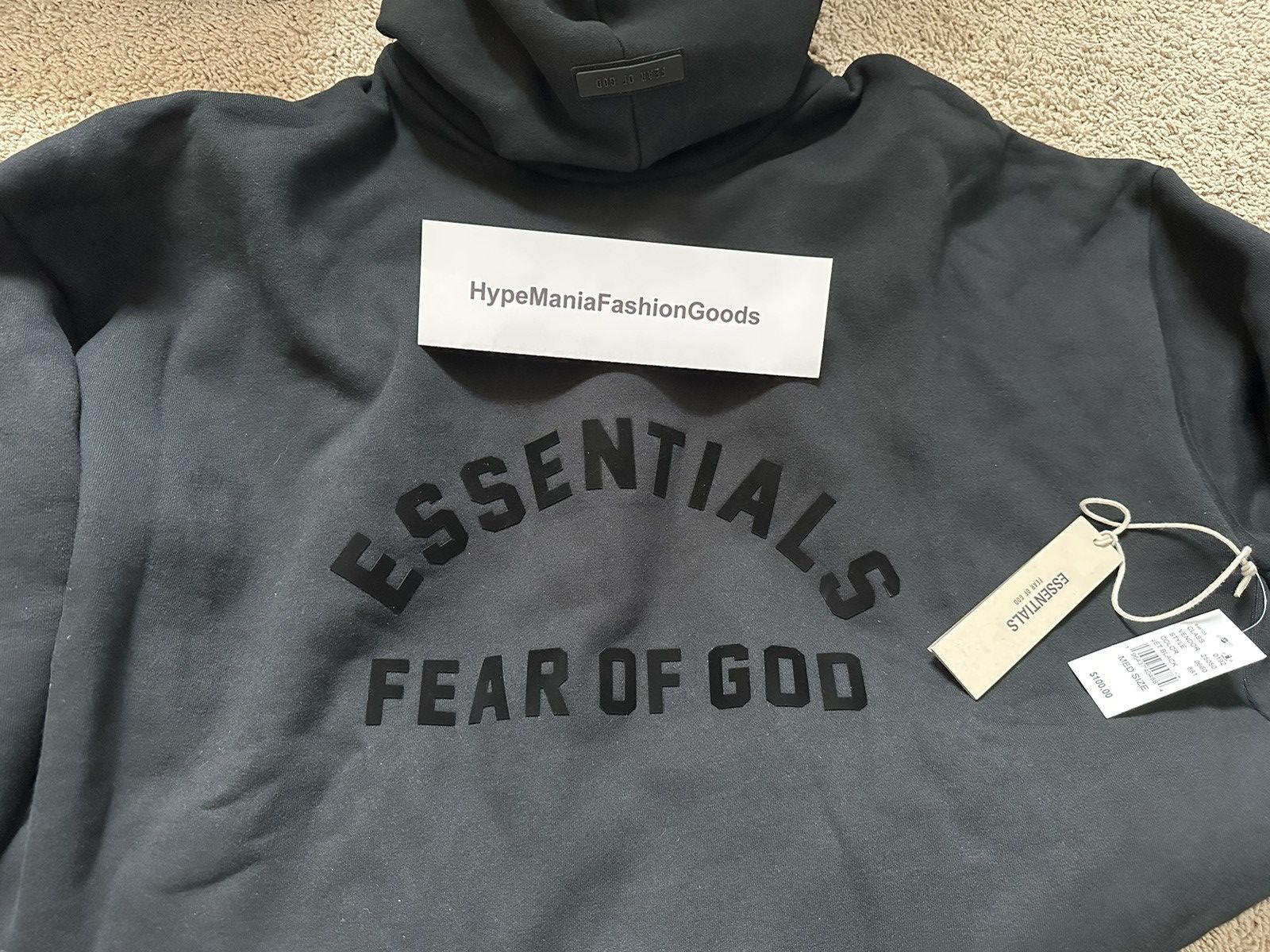 Essentials FOG Essentials SS23 Arch Logo Hoodies Size US M / EU 48-50 / 2 - 3 Thumbnail