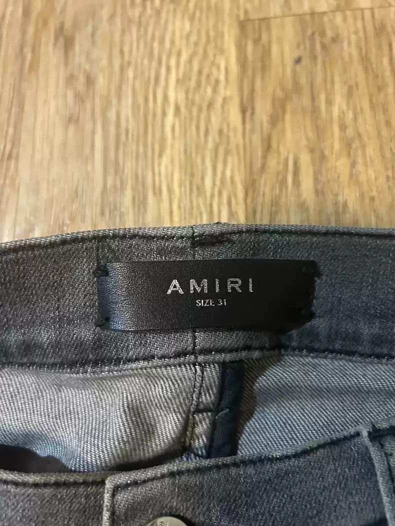 Amiri Amiri 2016 amiri mx1 Grey jeans Jeans-2507 Size US 31 - 5 Thumbnail