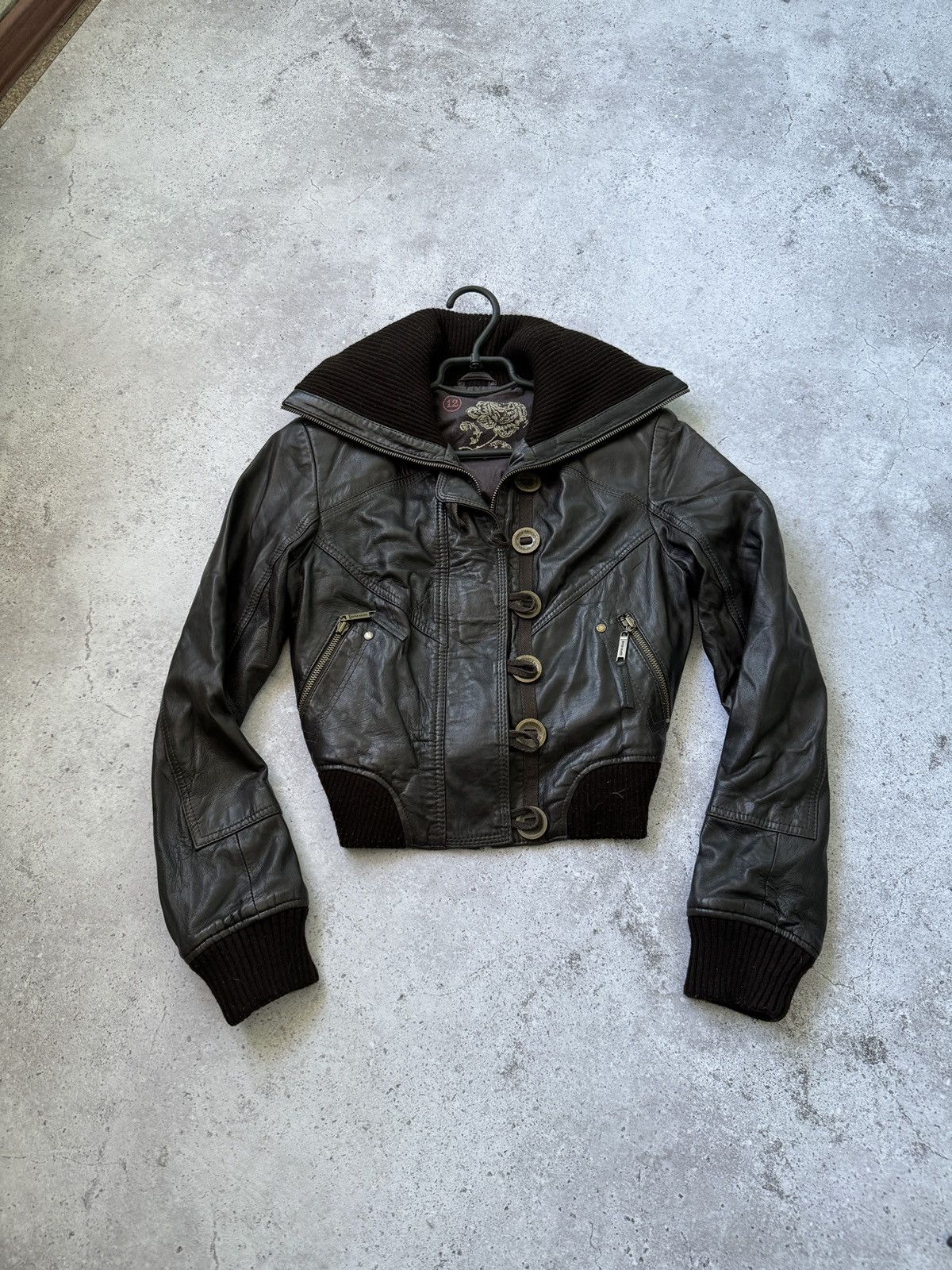 Men's Le Grande Bleu (L.G.B.) Leather Jackets | Grailed