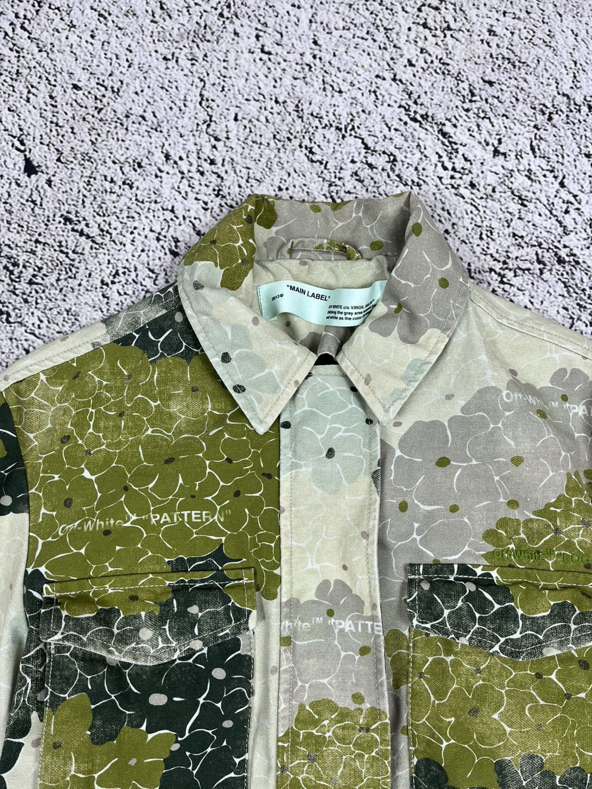 Off-White Off-White Floral Camo AOP Jacket M-65 Cargo Coat Abloh Era Size S / US 4 / IT 40 - 4 Thumbnail