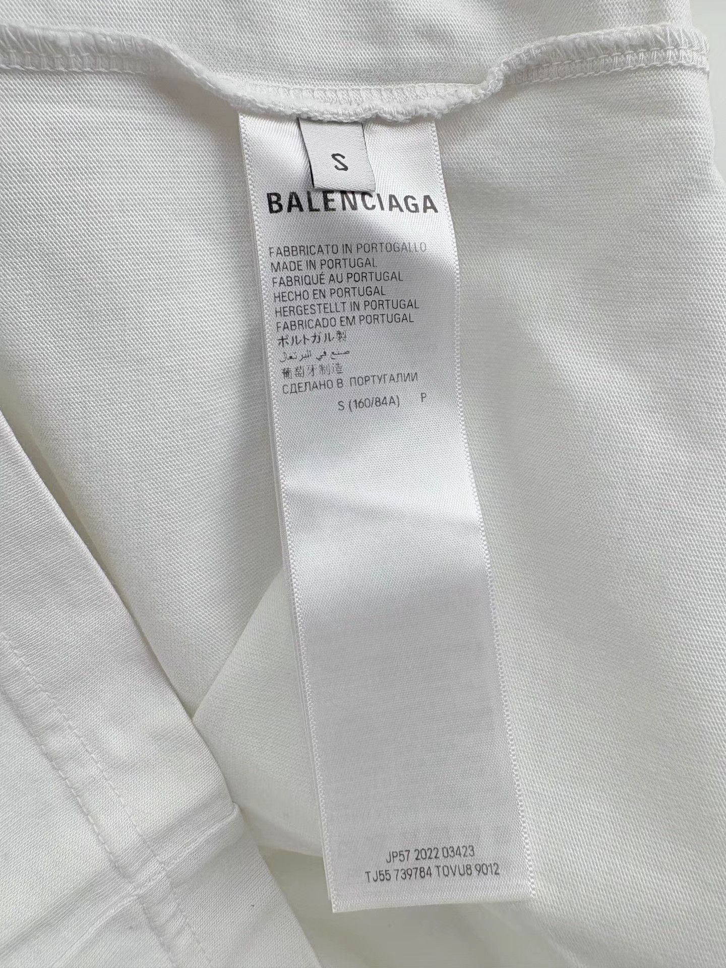 Balenciaga BALENCIAGA Back Crystal Logo T-shirt Size US S / EU 44-46 / 1 - 4 Thumbnail