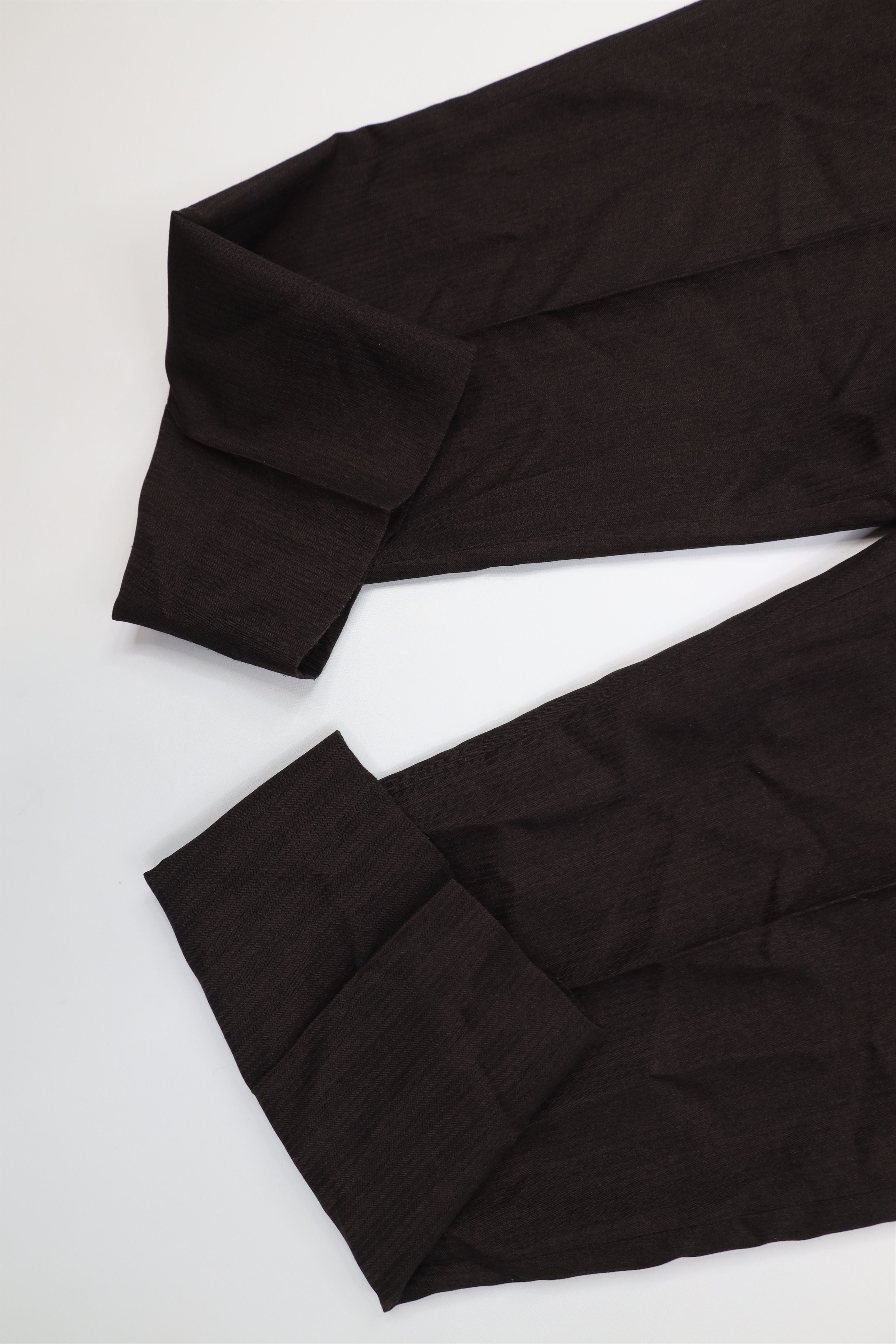 Vintage Vintage 90s Streetwear Knit Wide Leg Chino Pants Brown Size US 38 / EU 54 - 5 Thumbnail