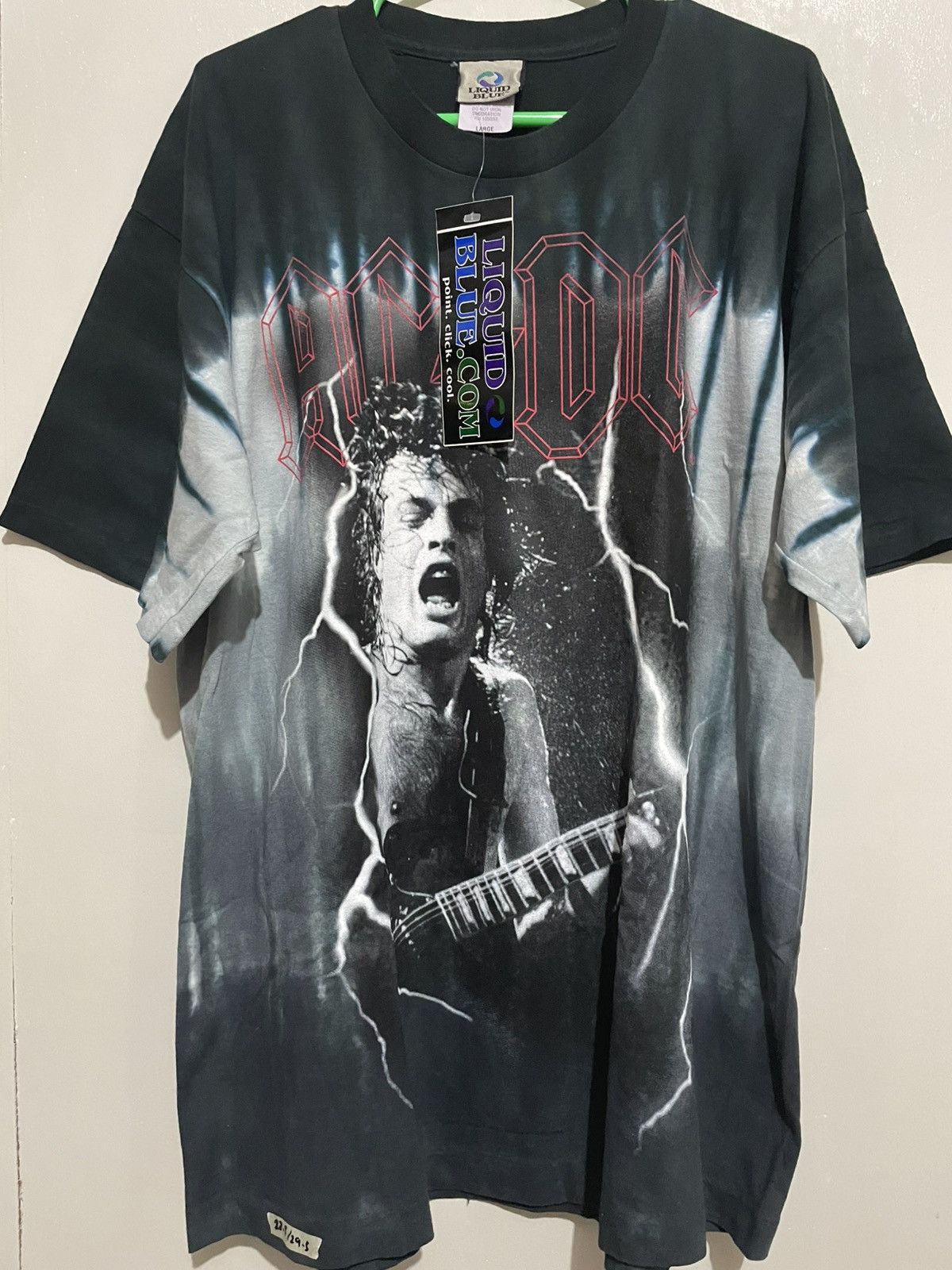 AC/DC × Liquid Blue Liquid Blue Tie-Dye Angus Young AC|DC Band Shirt Size US L / EU 52-54 / 3 - 1 Thumbnail
