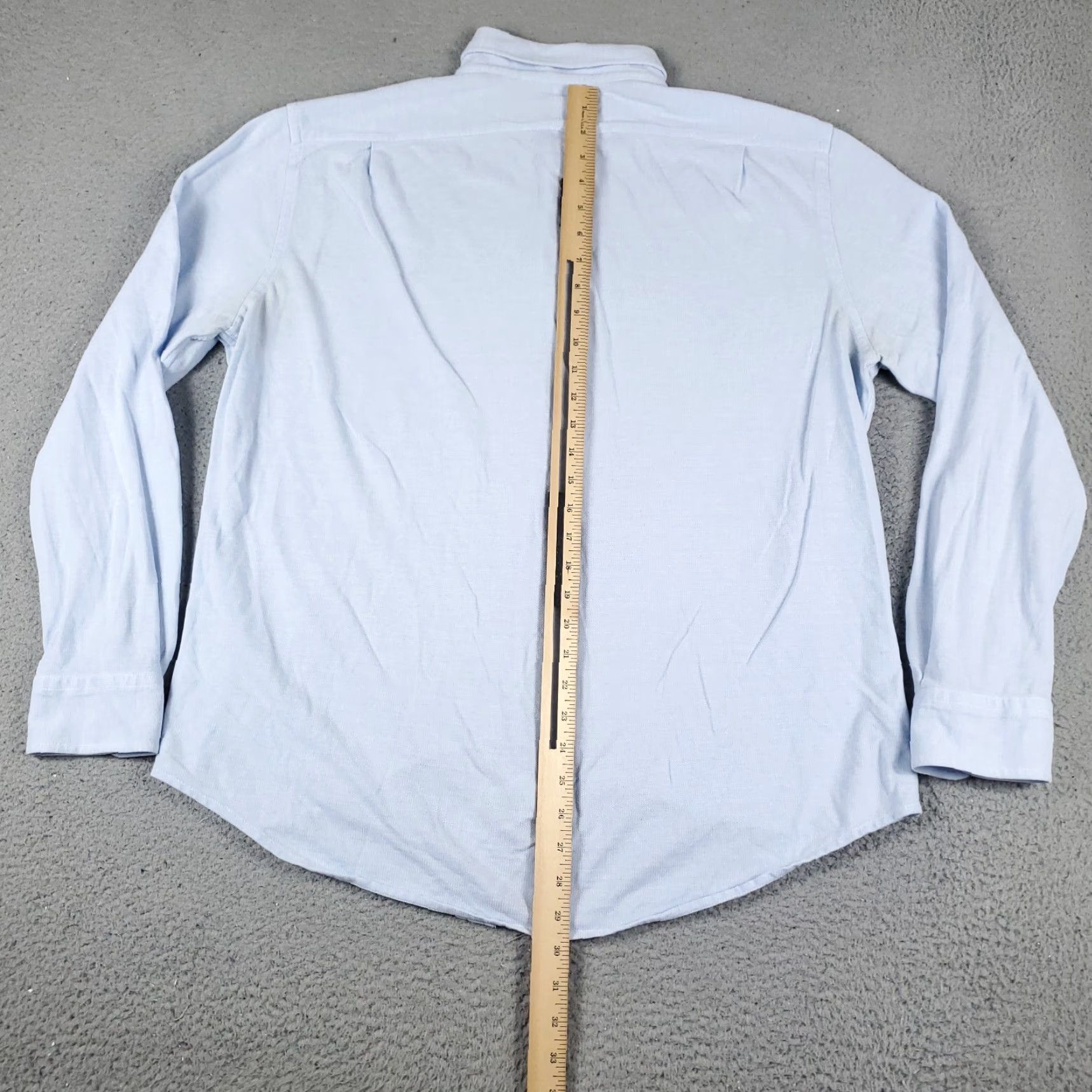 Ralph Lauren Ralph Lauren Shirt Mens XL Blue Pony Button Up Long Sleeve - Cotton Button-Down Collared Regular Fit Adult XL Blue Mens Size US XL / EU 56 / 4 - 6 Thumbnail