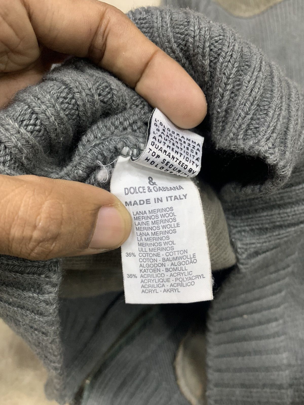 Dolce & Gabbana 🔥RARE🔥90s DOLCE & GABBANA KNITWEAR ZIPPER Size XS / US 0-2 / IT 36-38 - 16 Thumbnail