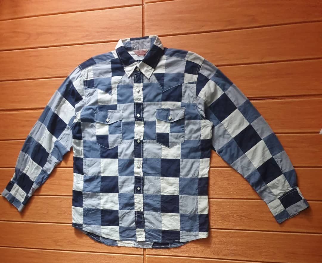 Japanese Brand × PPFM 💥Lucky store patchwork Japanese brand western shirt Size US XL / EU 56 / 4 - 7 Thumbnail