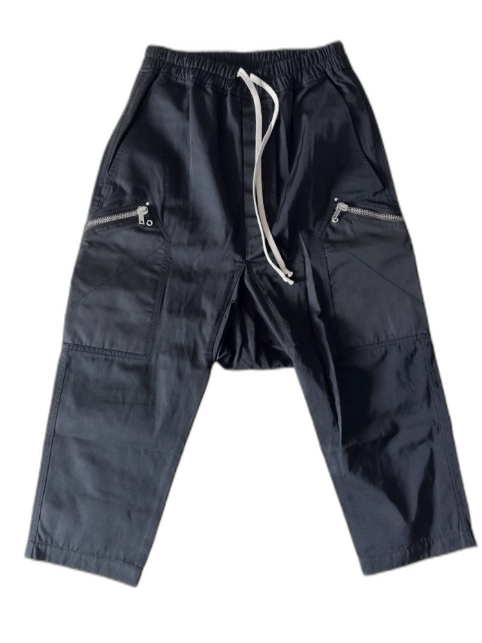 Rick Owens rick owens ro cropped pants for men Size US 44 / EU 60 - 1 Thumbnail