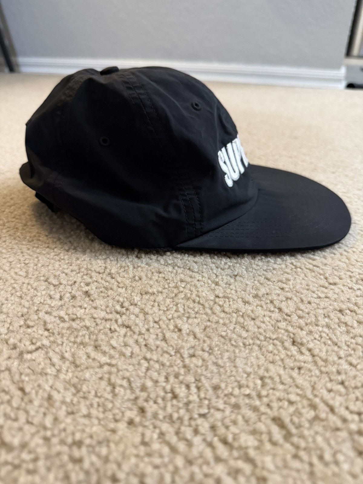 Supreme 2 tone nylon 6 panel hat