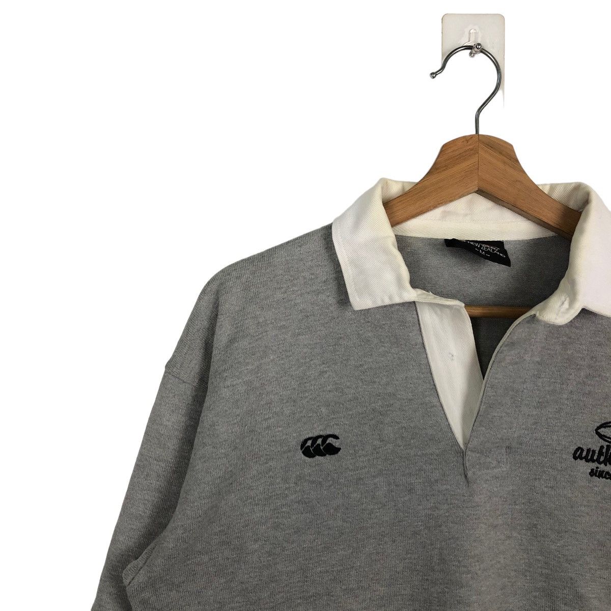 Canterbury of New Zealand 🔥90’s VINTAGE COLLAR SWEATSHIRT CANTERBURY OF NEW ZEALAND Size US M / EU 48-50 / 2 - 6 Thumbnail