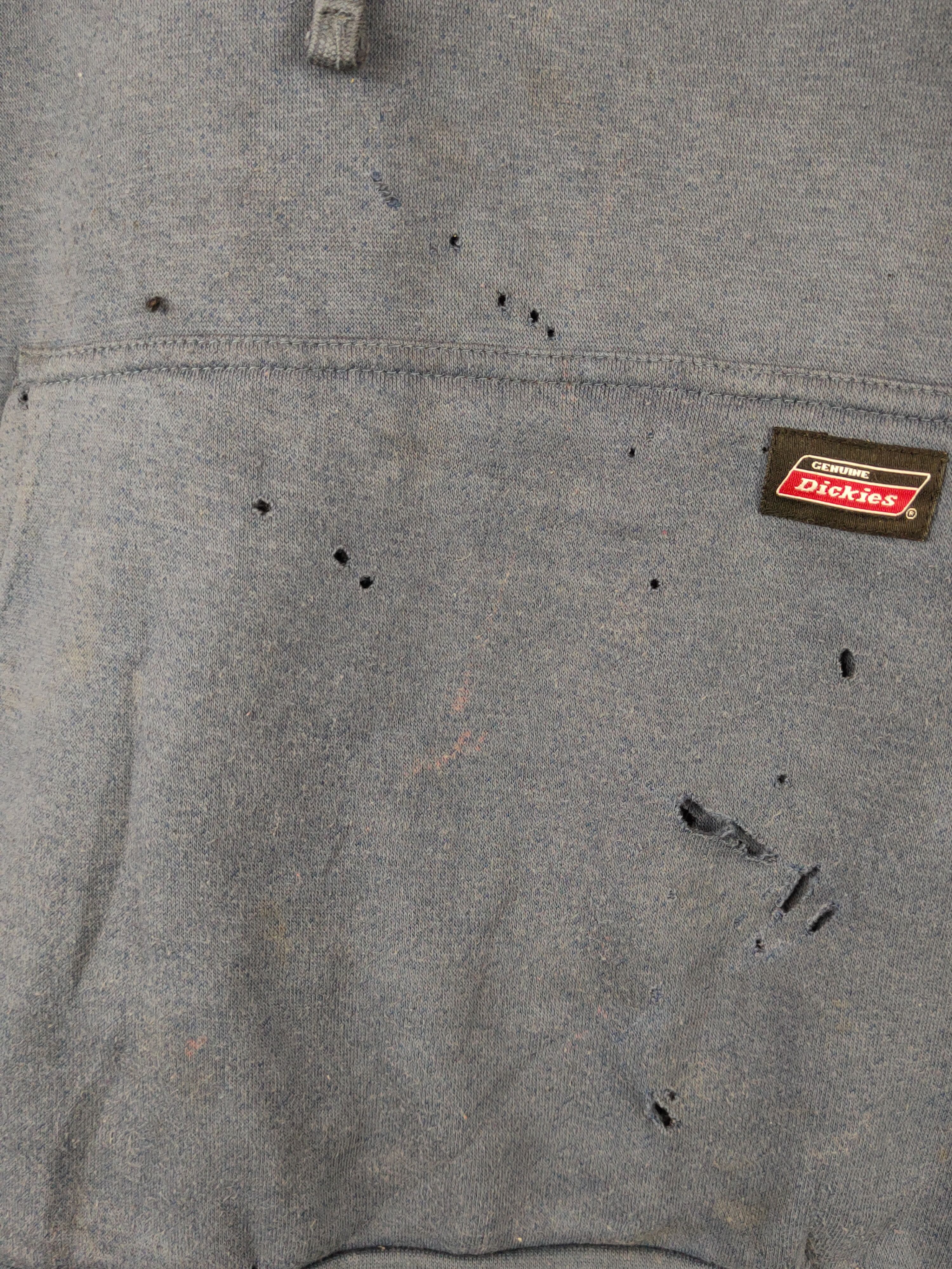 Dickies Dickies vtg Faded ripped distressed Hoodie Sweatshirts#S1866 Size US XL / EU 56 / 4 - 4 Thumbnail