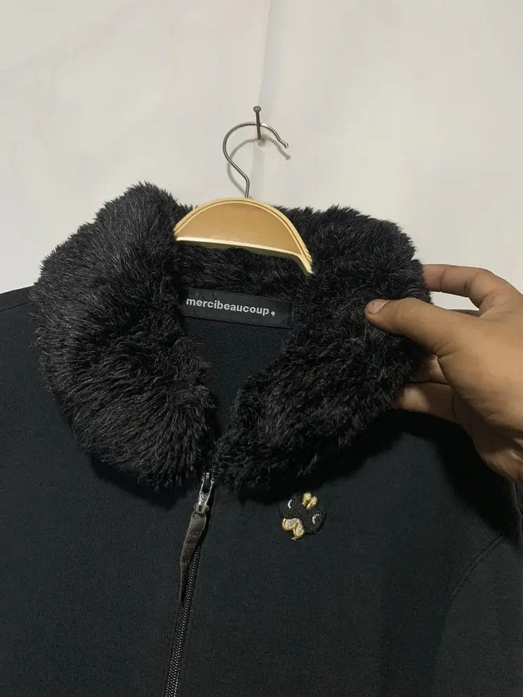 Issey Miyake Mercibeaucoup issey miyake faux fur trim zip sweatshirt Size US M / EU 48-50 / 2 - 8 Thumbnail
