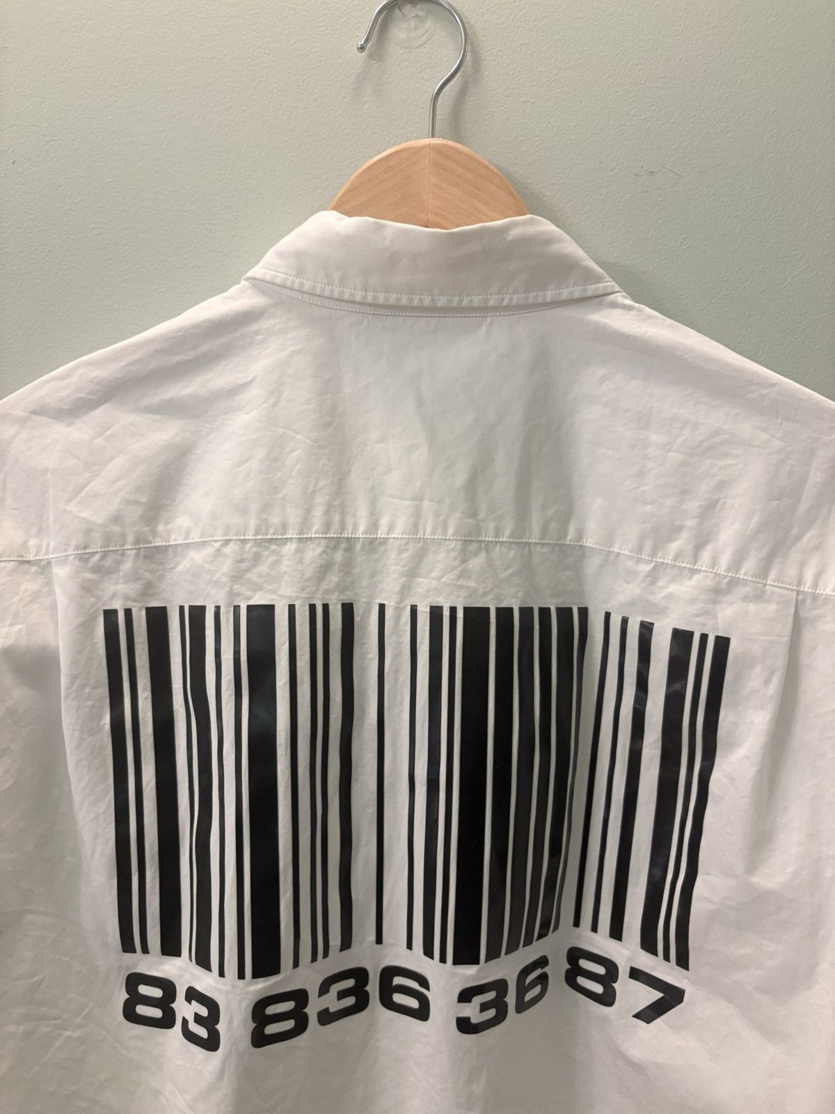 Vetements Vetements Barcode Shirt Size US M / EU 48-50 / 2 - 3 Thumbnail