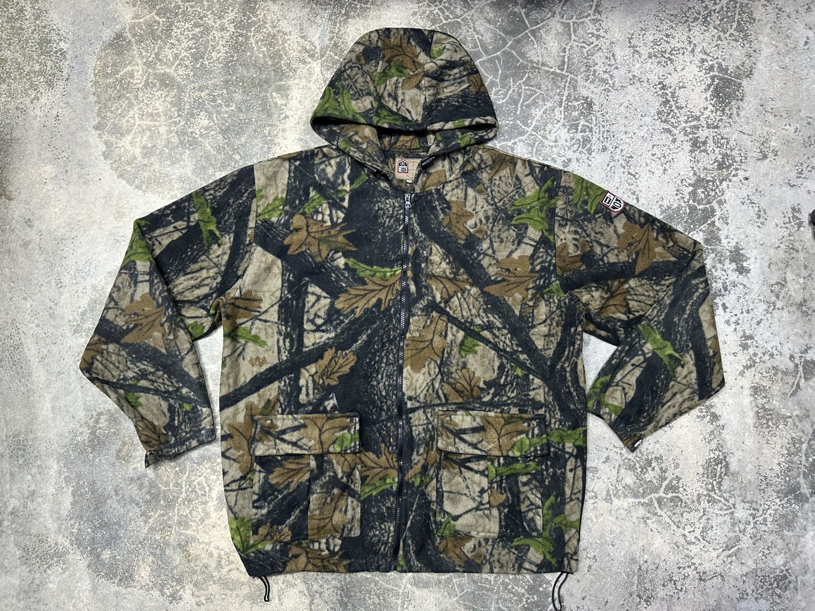 Realtree × Vintage Vintage Xon Swiss camouflage distressed hoodie Size US XL / EU 56 / 4 - 1 Thumbnail