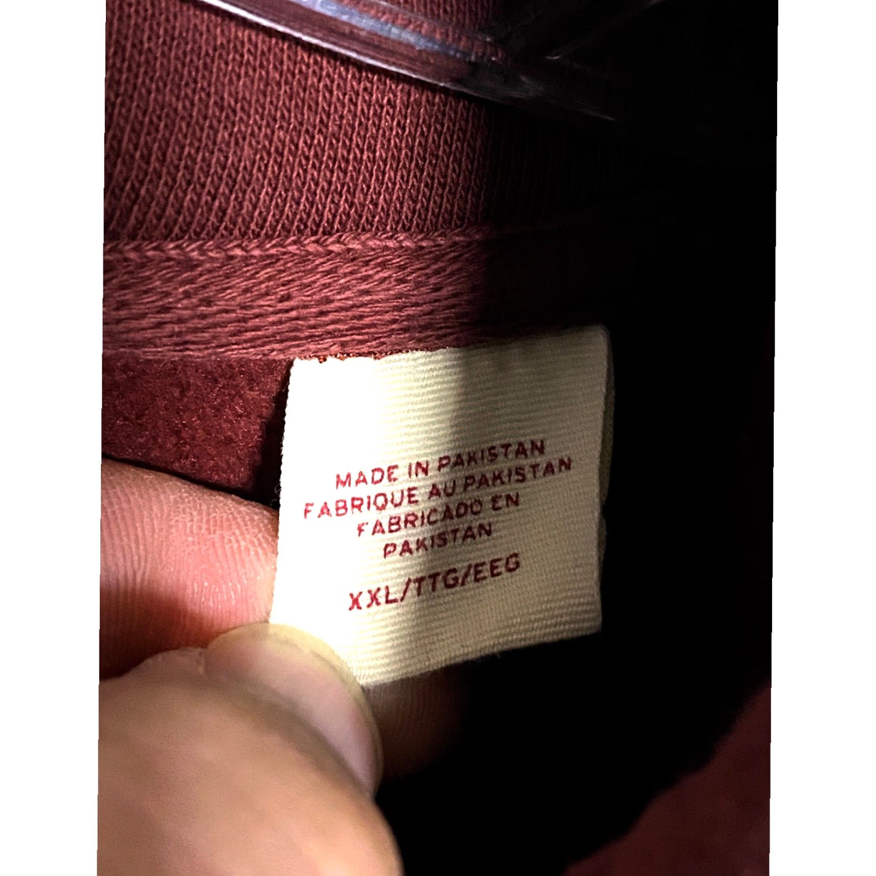 Levi's VINTAGE Levi's Relaxed Hoodie Mens 2XL Spell Out Logo Maroon Hoodie Mens XXL Pullovers Casual Classic Comfort Y2K Size US XXL / EU 58 / 5 - 7 Thumbnail