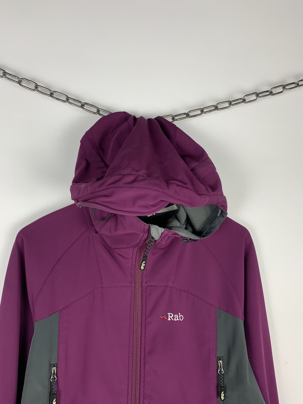 Rab Rab Wmns Baltoro Alpine Full Zip Jacket Size M Purple Size M / US 6-8 / IT 42-44 - 2 Thumbnail