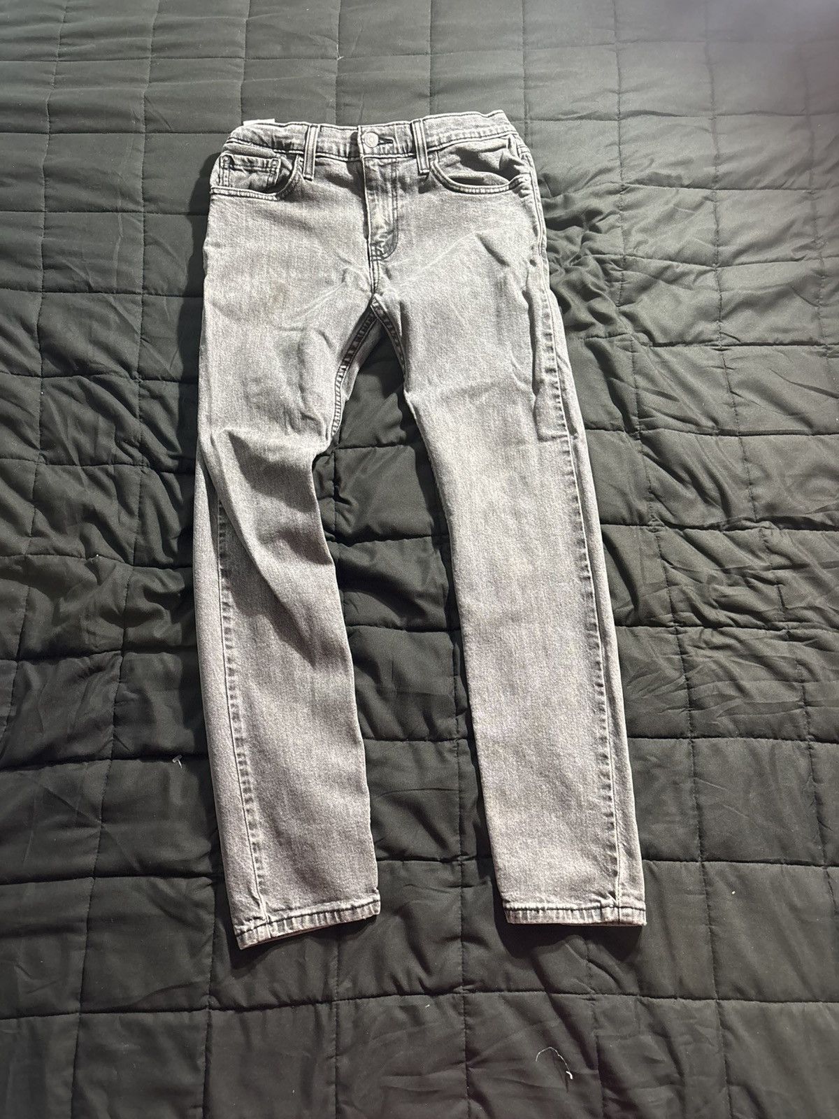 Levi's Levi’s Grey and Black Skinny Jeans Size US 29 - 1 Thumbnail