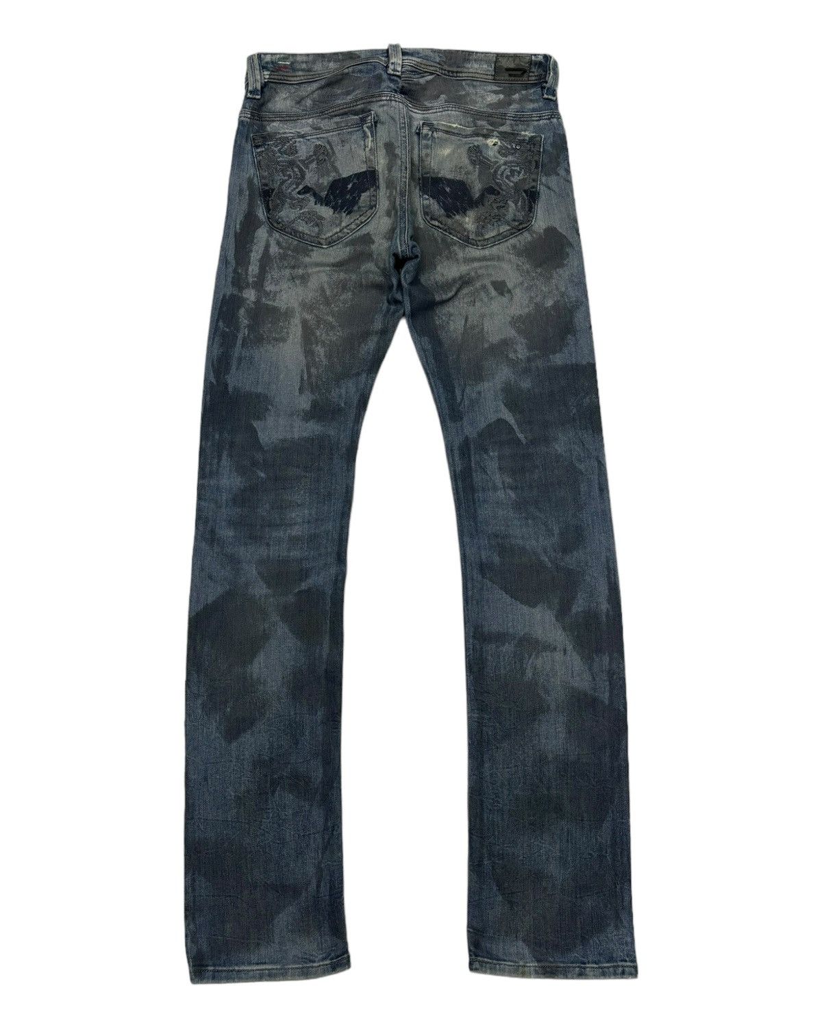 Diesel RARE DIESEL SUKAJAN DRAGON EMBROIDERY DENIM JEANS Size US 31 - 9 Thumbnail