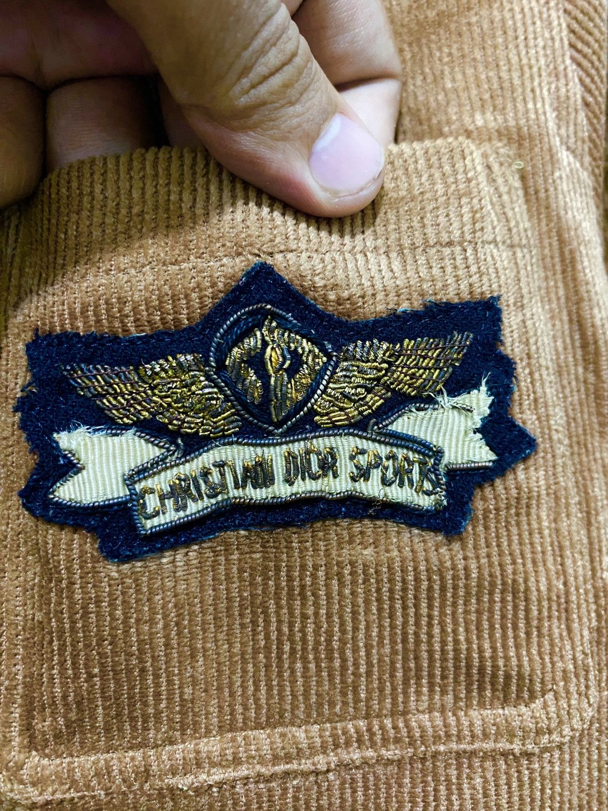 Dior Vintage Christian Dior Sports Curduroy Blazer Size US S / EU 44-46 / 1 - 3 Thumbnail