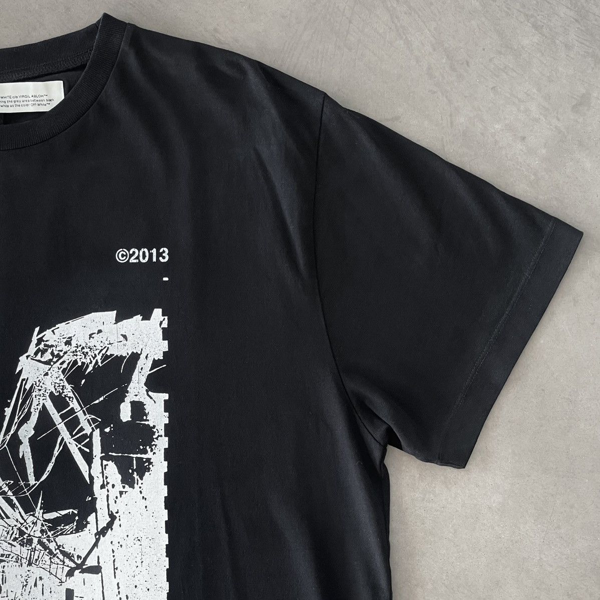 Off-White VIRGIL ABLOH OVERSIZED RUINED FACTORY SHIRT FW 2019 Size US XS / EU 42 / 0 - 9 Thumbnail