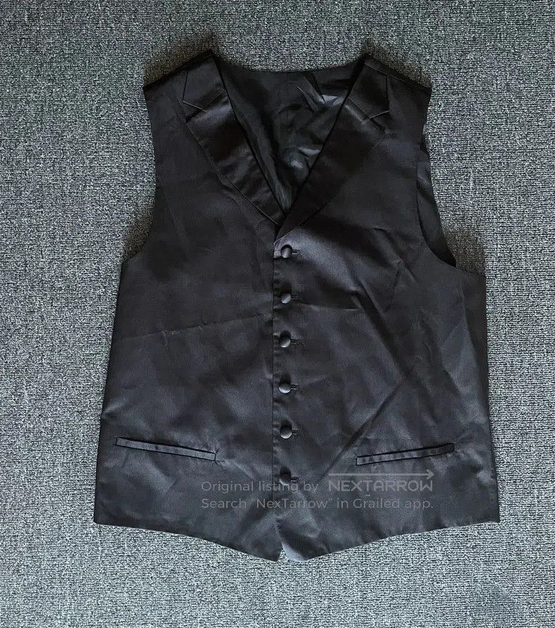 Vintage Hugo Boss Wool Suit Set with Vest. Size US L / EU 52-54 / 3 - 7 Thumbnail