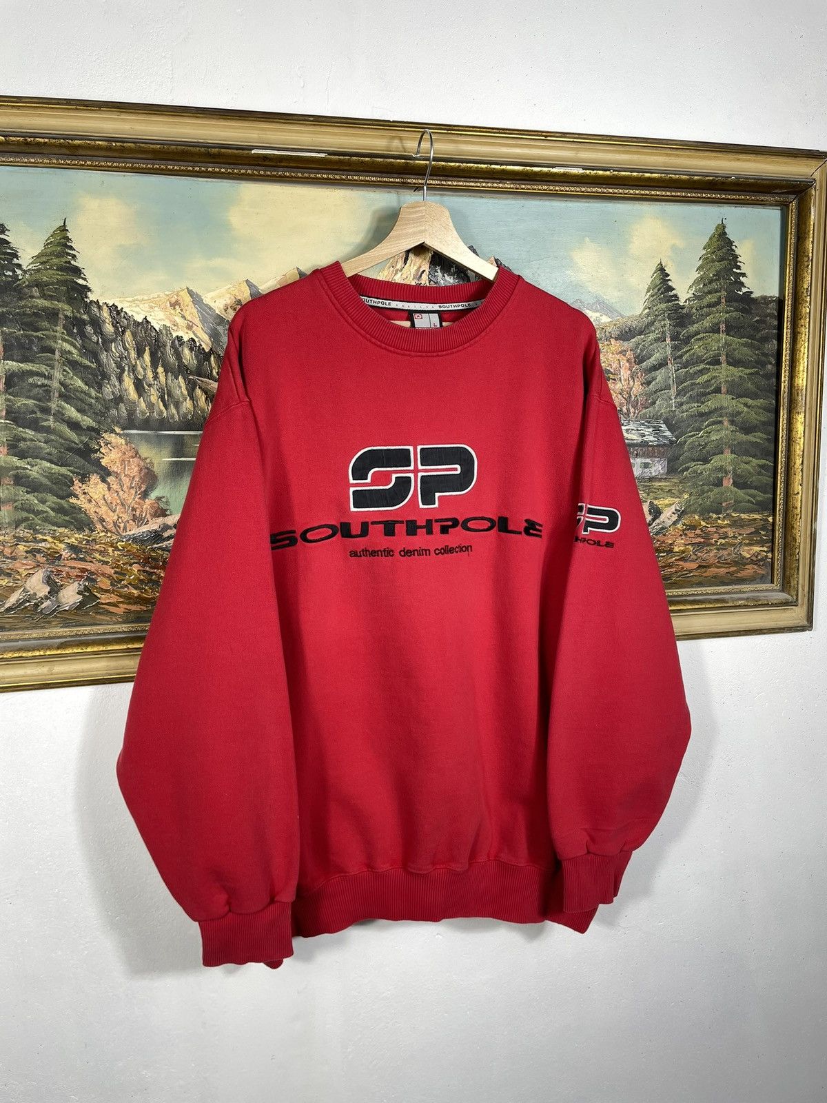 Southpole × Vintage Southpole Vintage Y2k Oversize Baggy Sweatshirt Crewneck Size US L / EU 52-54 / 3 - 3 Thumbnail